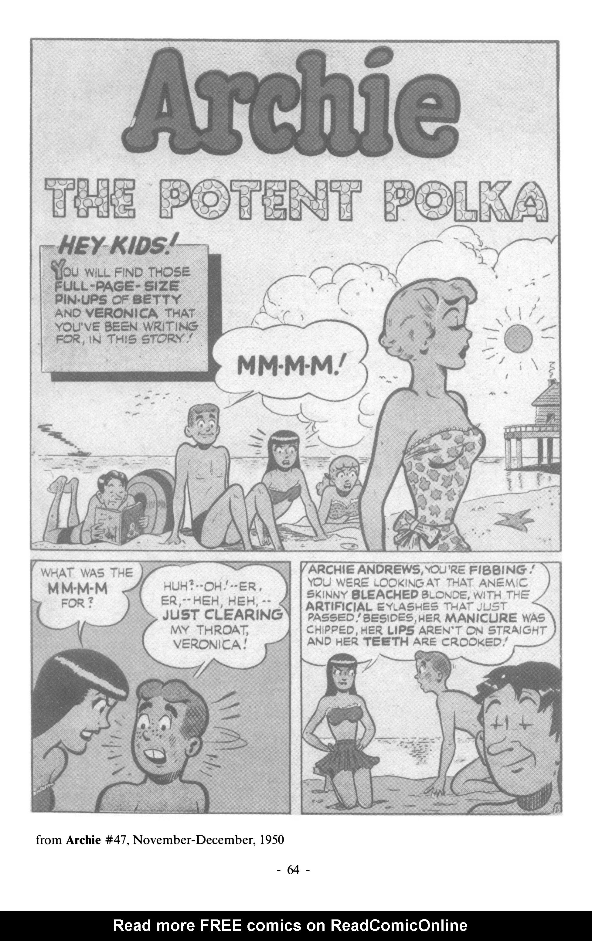 Read online Best of Betty and Veronica Summer Fun comic -  Issue # TPB (Part 1) - 89