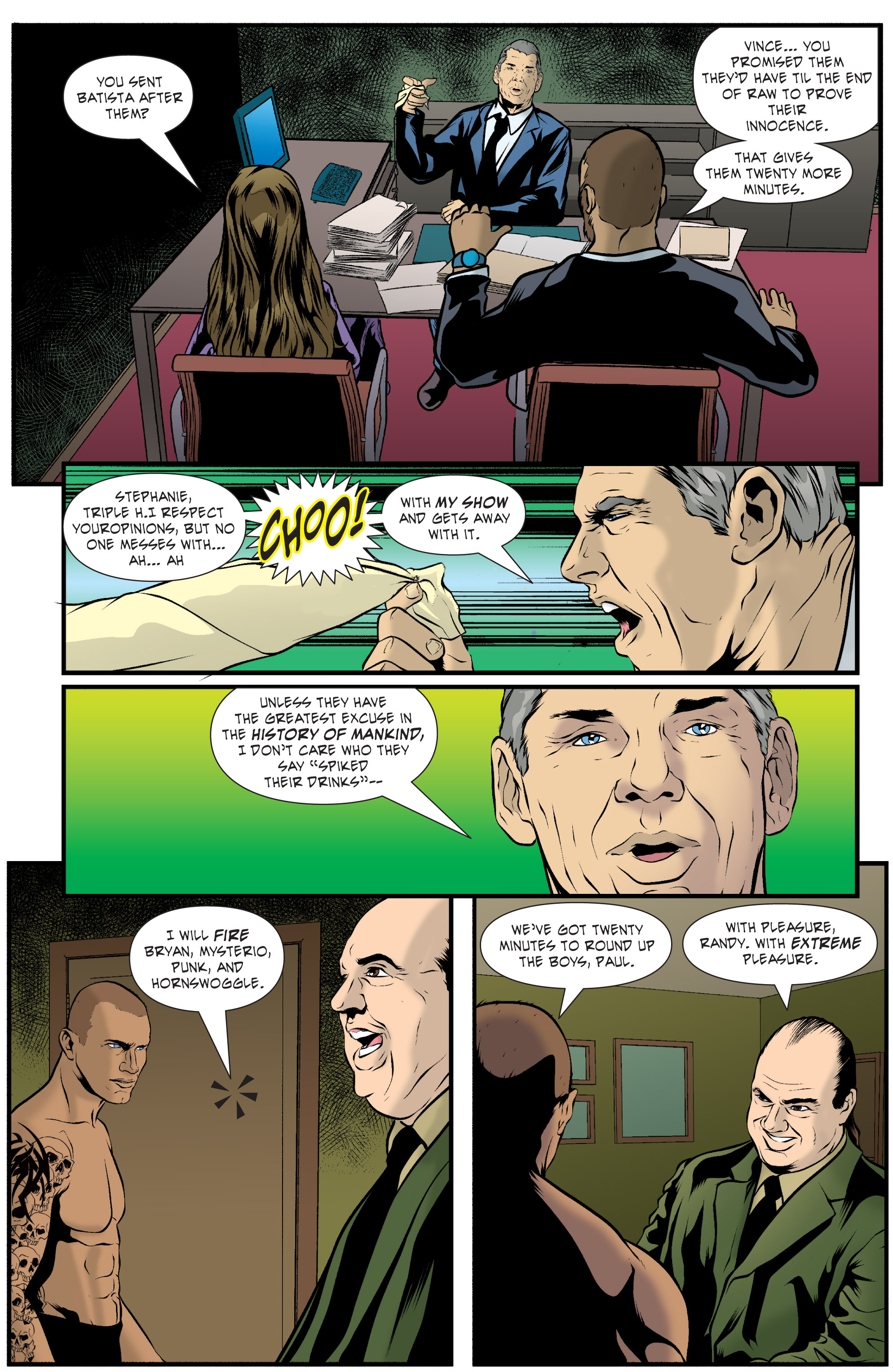 Read online WWE Superstars comic -  Issue #8 - 8