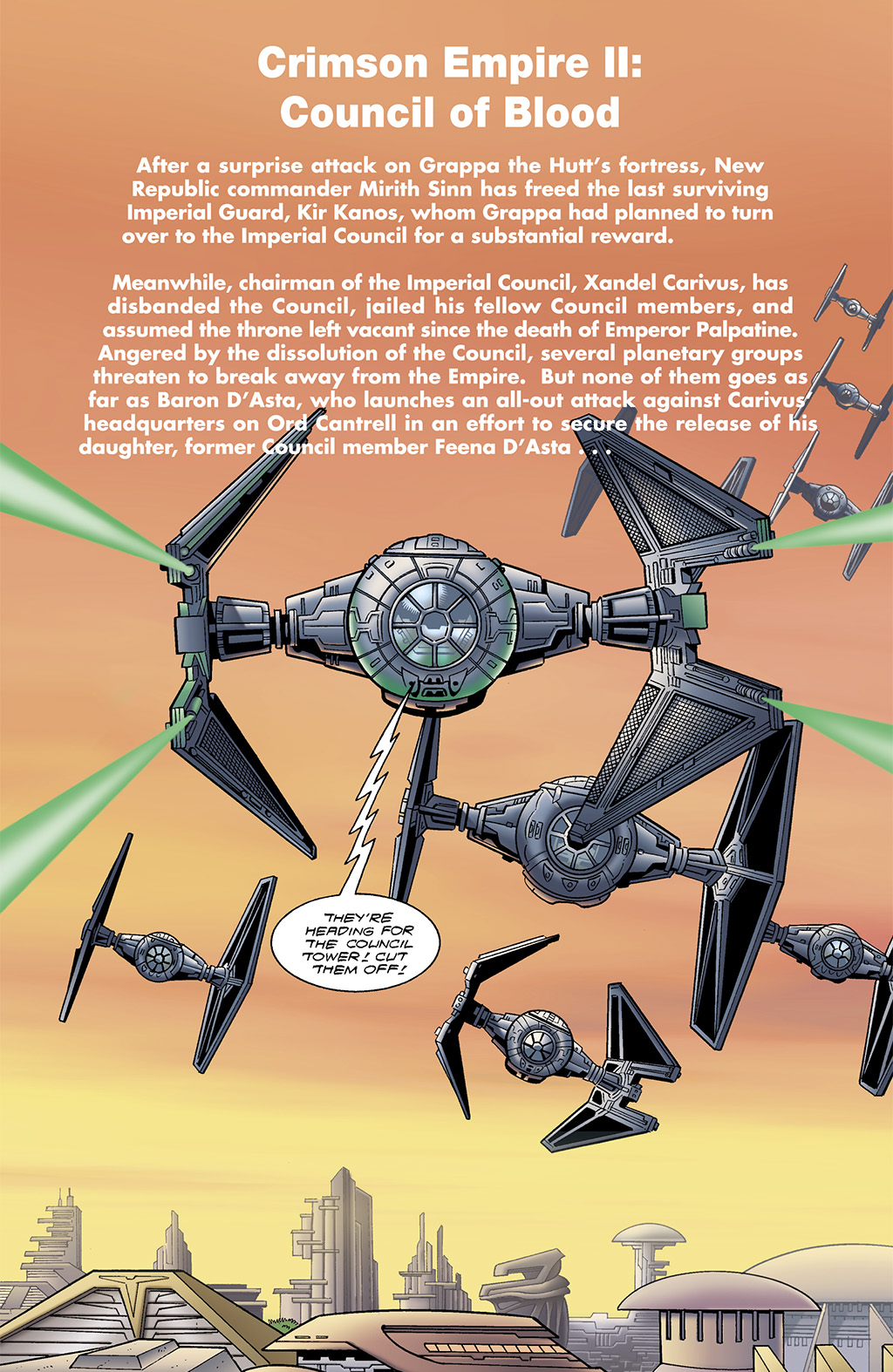 Read online Star Wars: Crimson Empire II - Council of Blood comic -  Issue #6 - 3