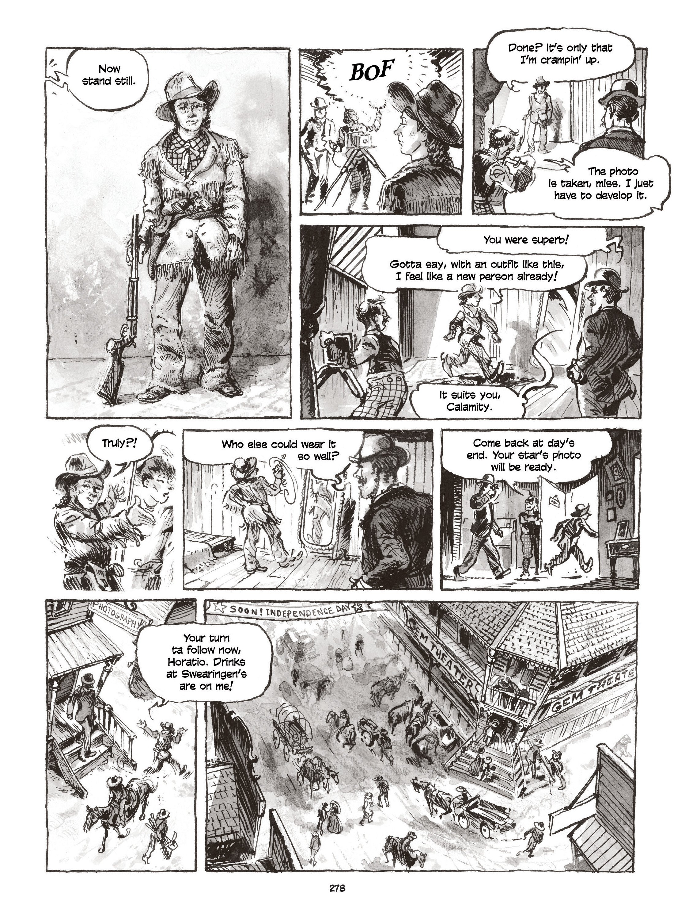 Read online Calamity Jane: The Calamitous Life of Martha Jane Cannary comic -  Issue # TPB (Part 3) - 75