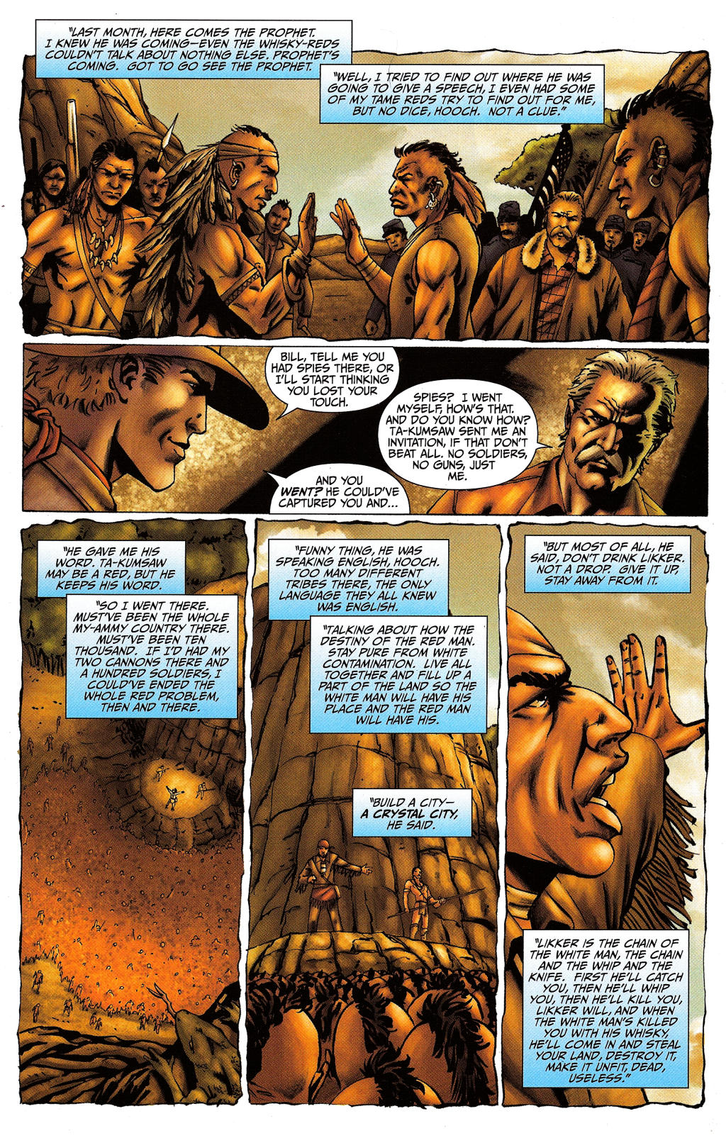 Read online Red Prophet: The Tales of Alvin Maker comic -  Issue #4 - 10