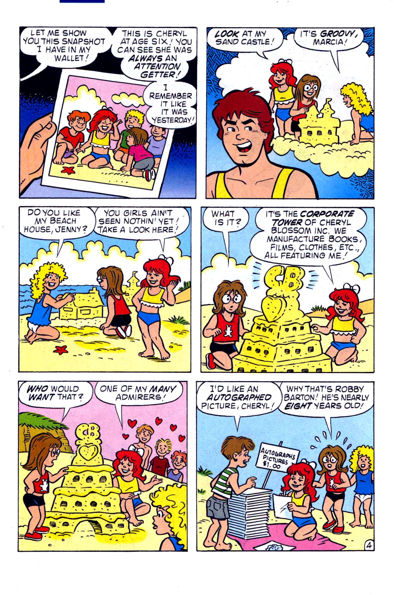 Read online Cheryl Blossom (1995) comic -  Issue #1 - 6