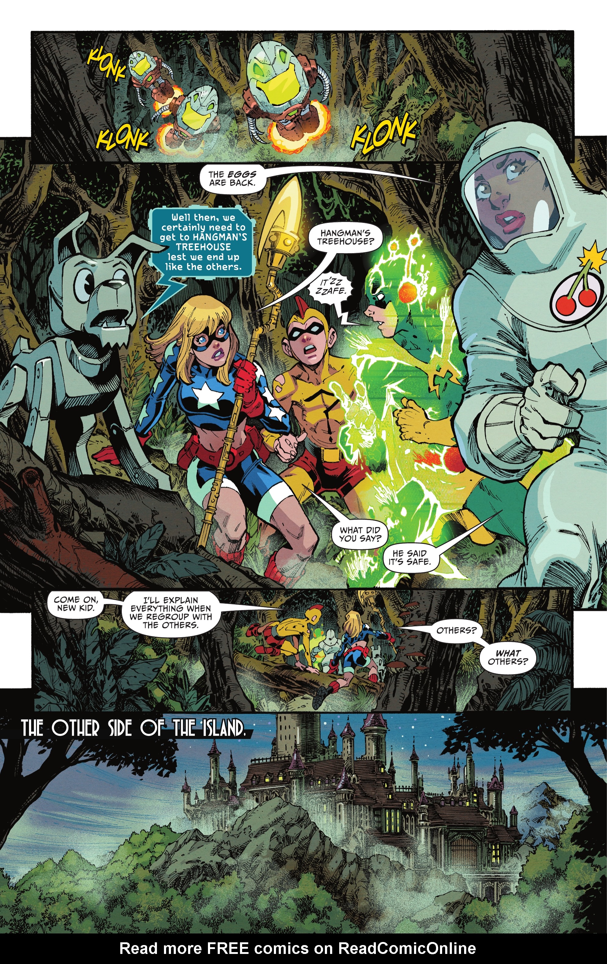 Read online Stargirl: The Lost Children comic -  Issue #3 - 8
