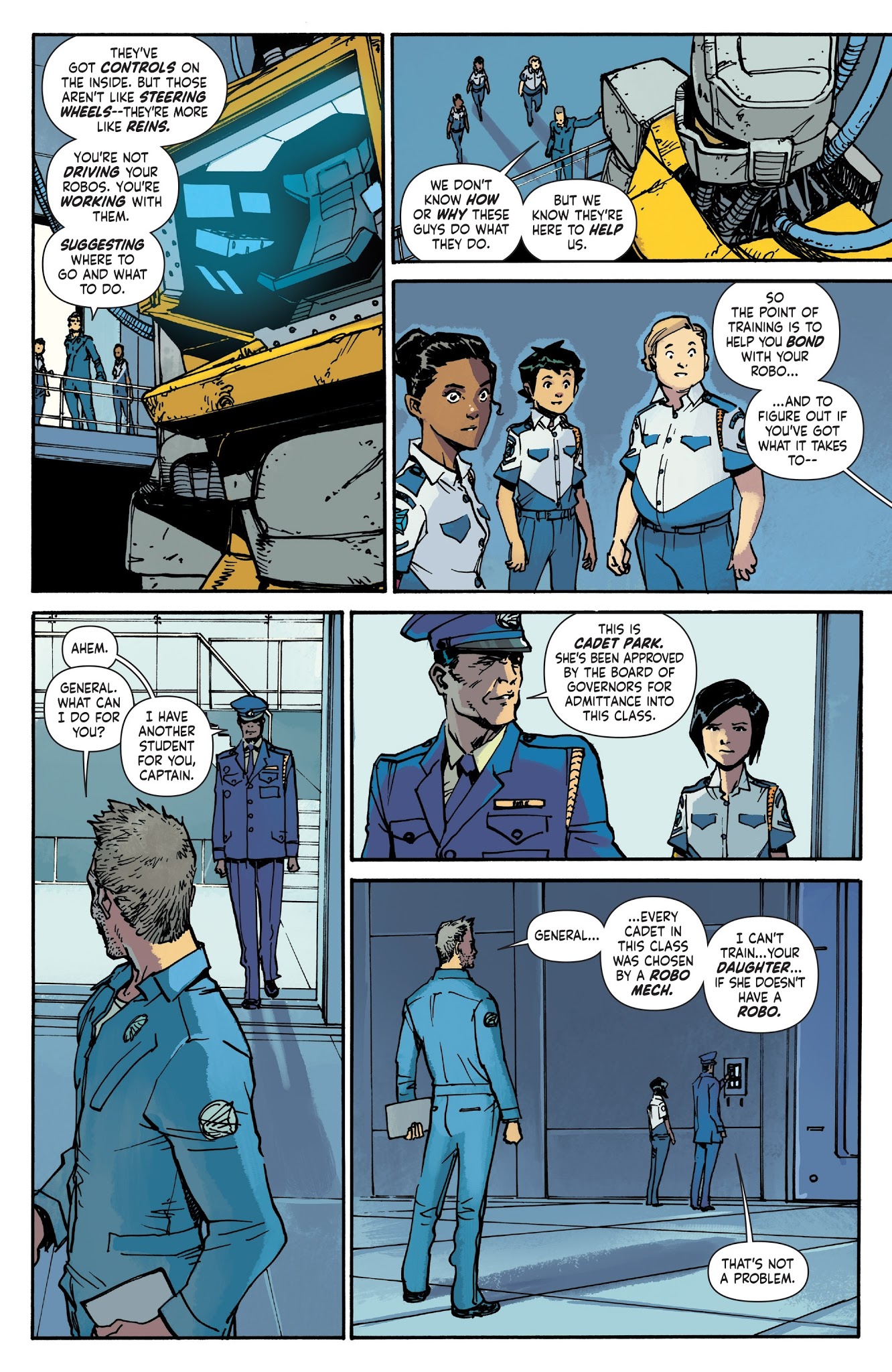 Read online Mech Cadet Yu comic -  Issue #2 - 13
