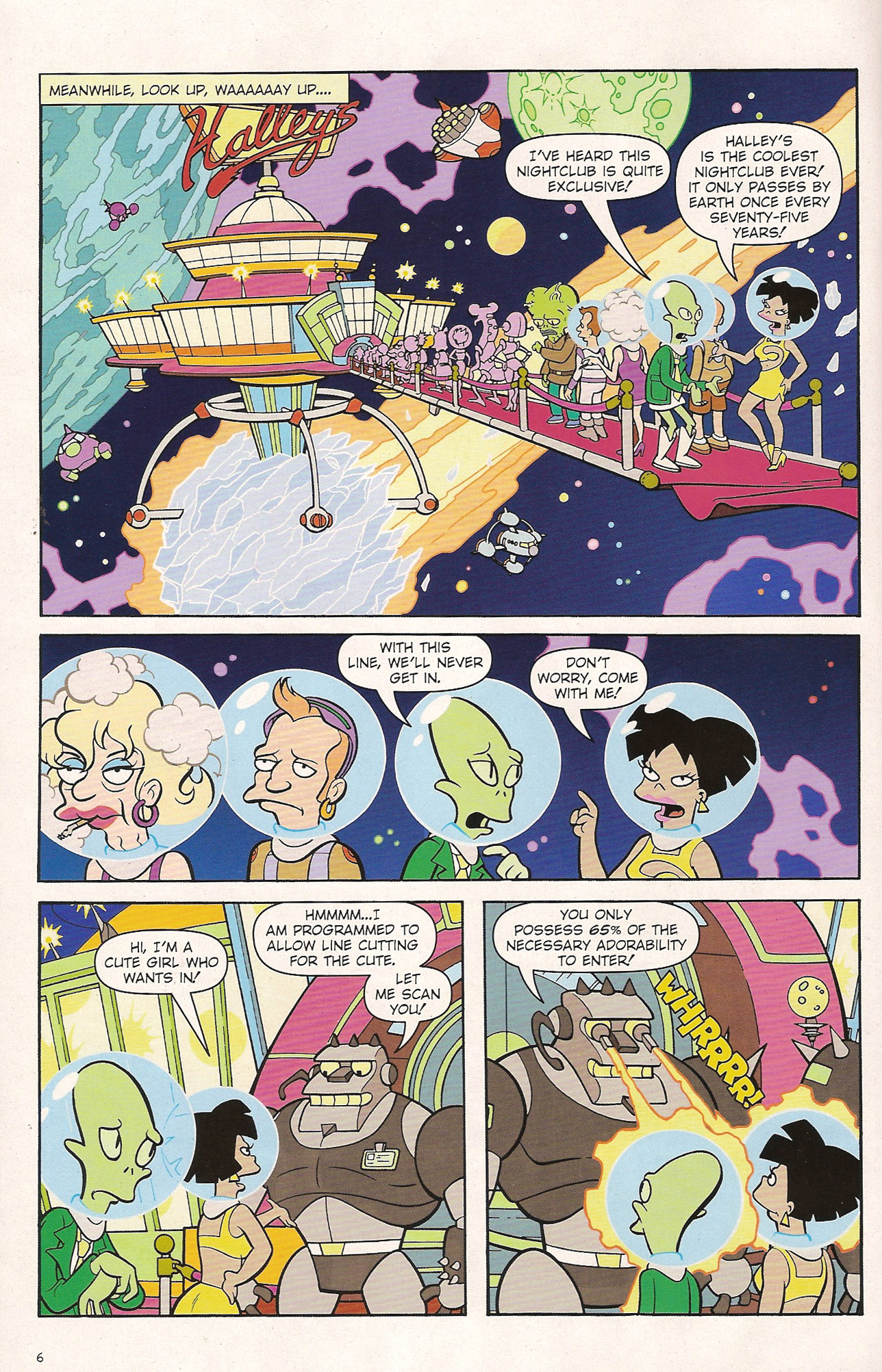 Read online Futurama Comics comic -  Issue #50a - 6