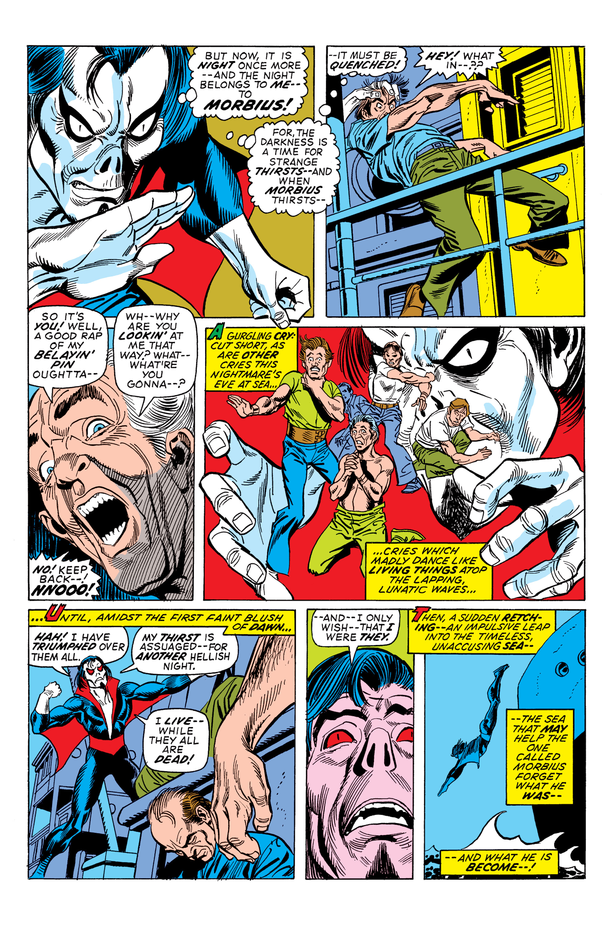Read online Marvel-Verse: Thanos comic -  Issue #Marvel-Verse (2019) Morbius - 17