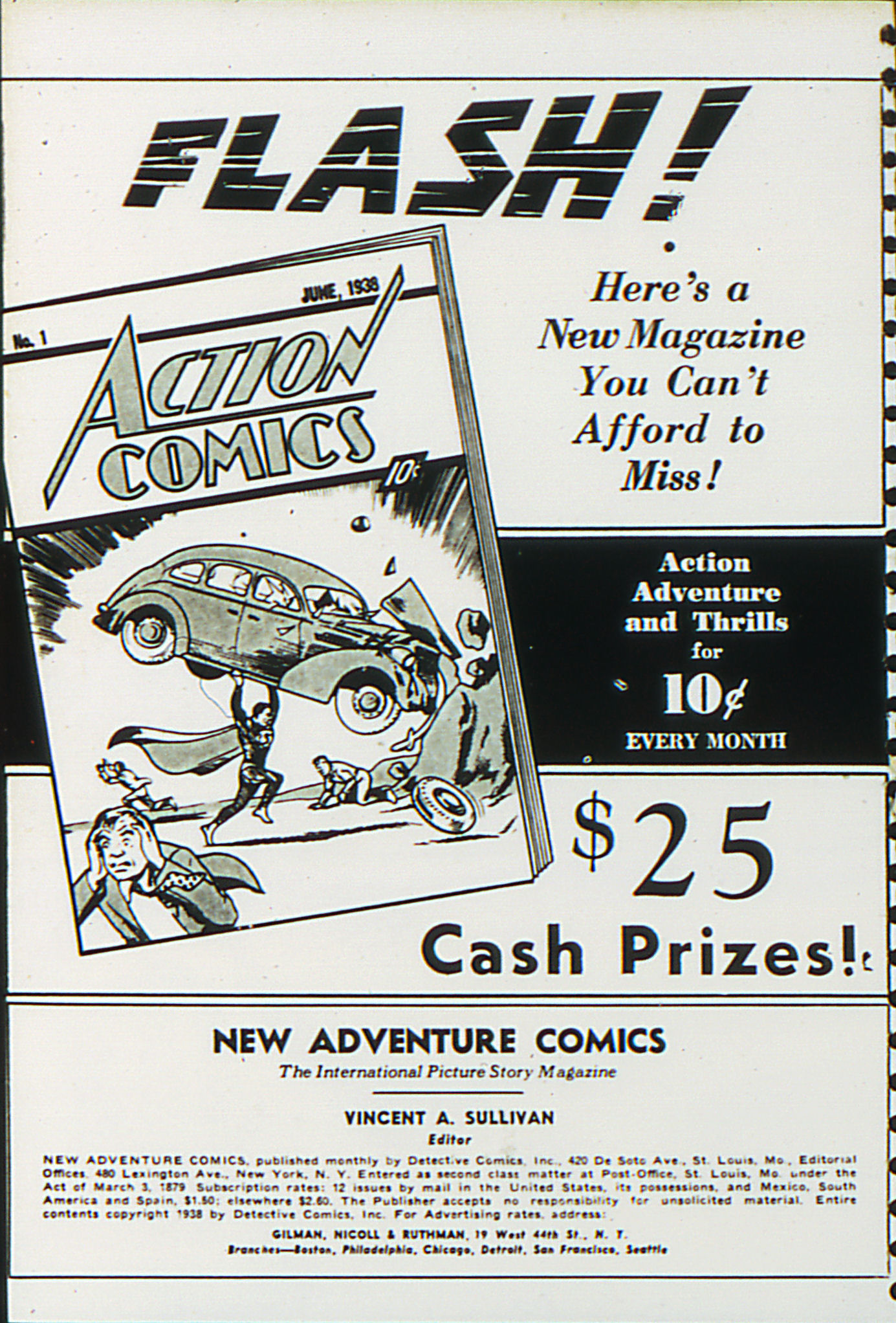 Read online Adventure Comics (1938) comic -  Issue #27 - 2