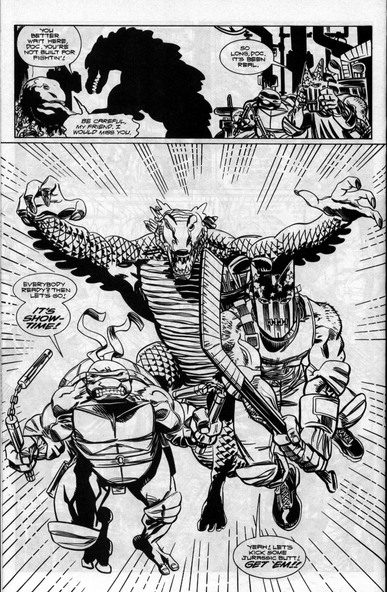 Read online Teenage Mutant Ninja Turtles (1996) comic -  Issue #20 - 22