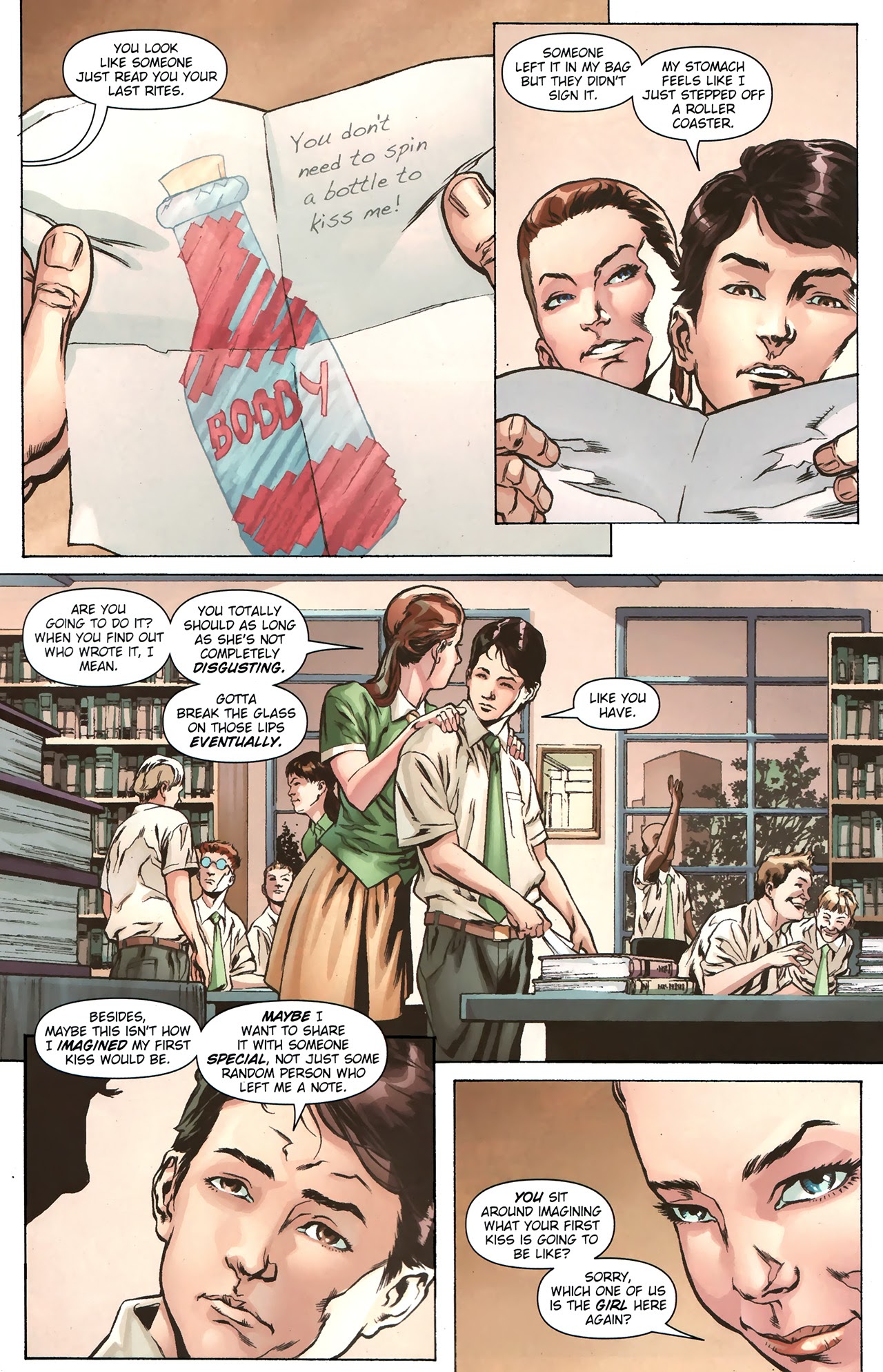 Read online Dean Koontz's Nevermore comic -  Issue #1 - 12