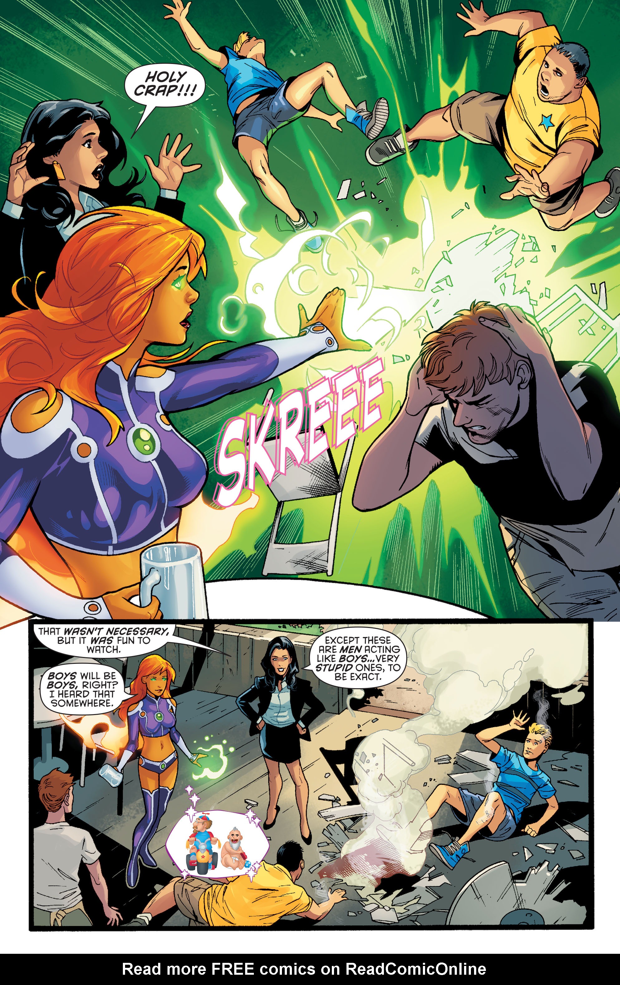 Read online Starfire (2015) comic -  Issue #1 - 12
