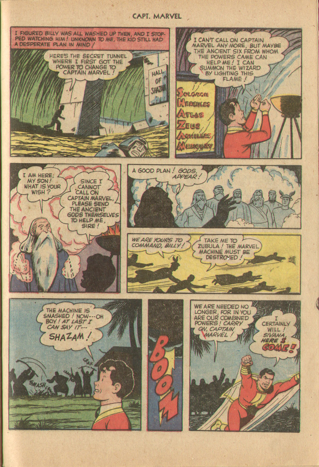 Read online Captain Marvel Adventures comic -  Issue #150 - 33