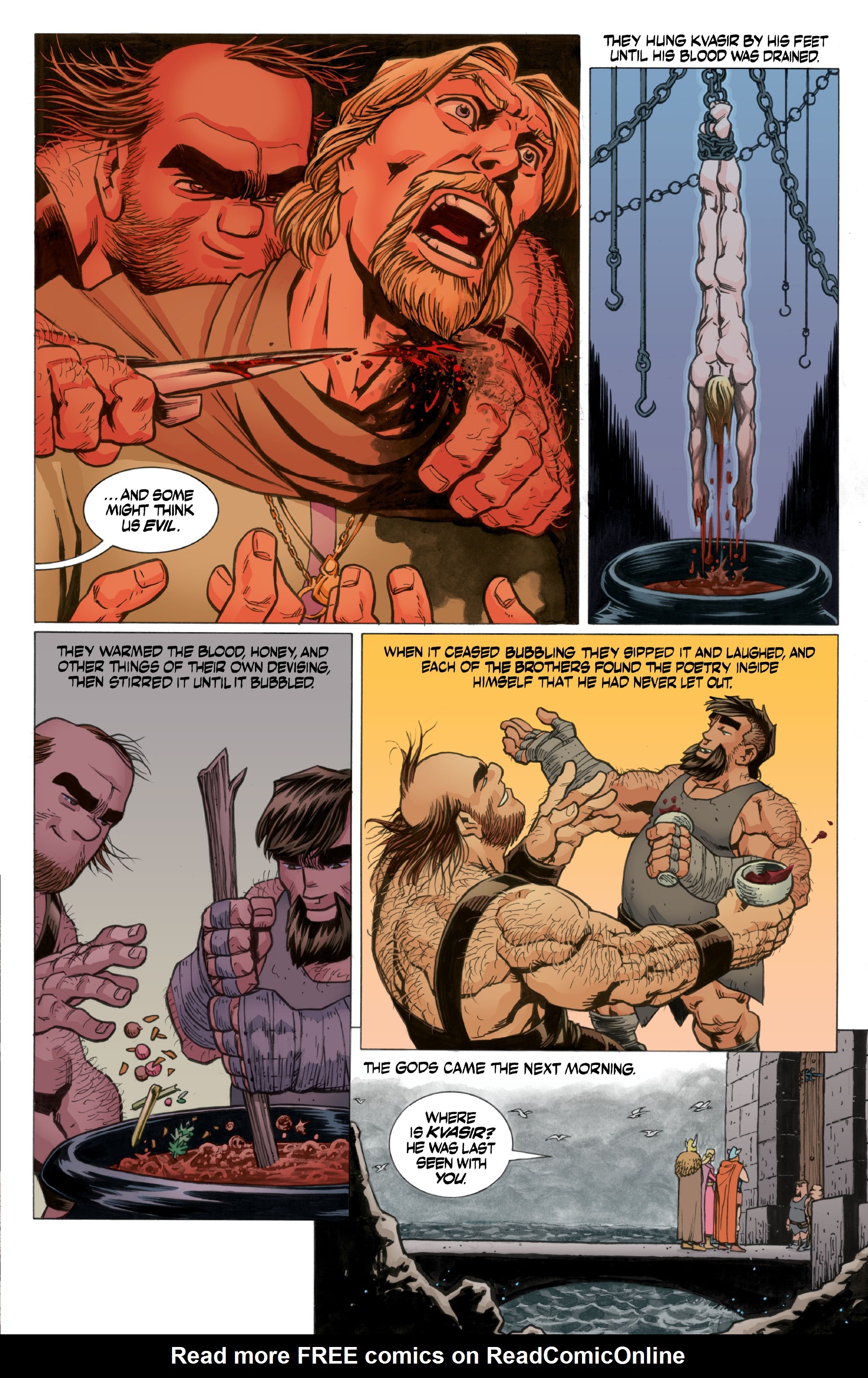 Read online Norse Mythology II comic -  Issue #1 - 9