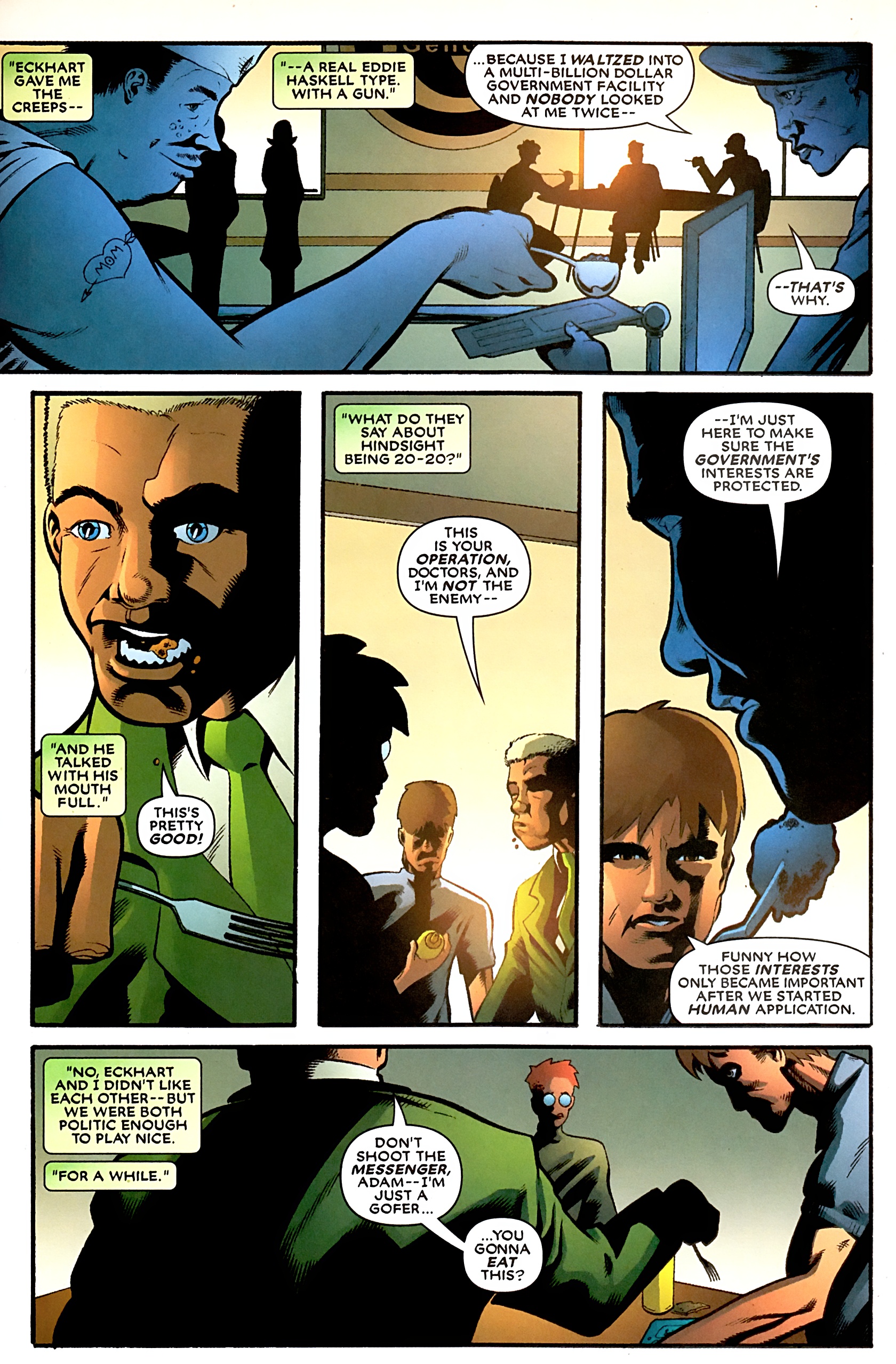 Read online Mutant X: Origin comic -  Issue # Full - 13