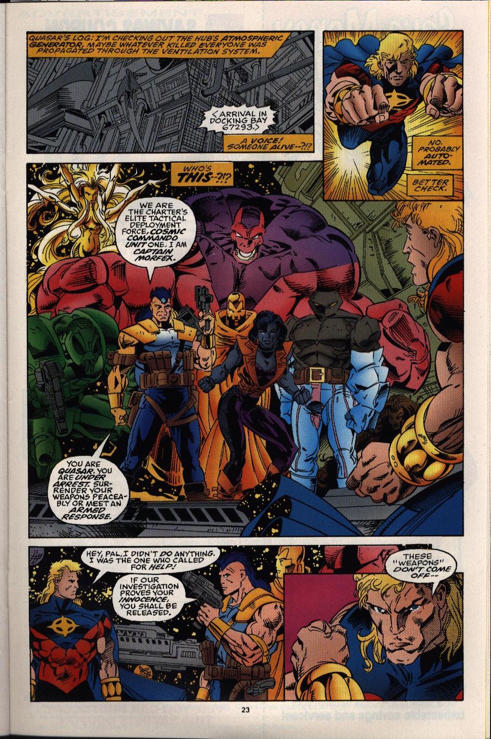 Read online Starmasters comic -  Issue #1 - 17