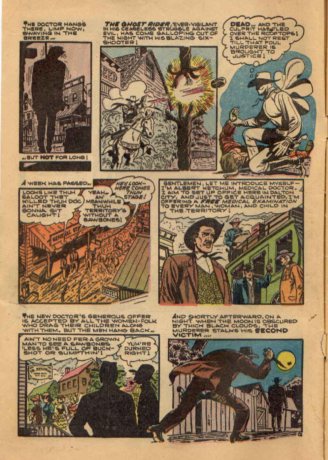 Read online The Ghost Rider (1950) comic -  Issue #14 - 4
