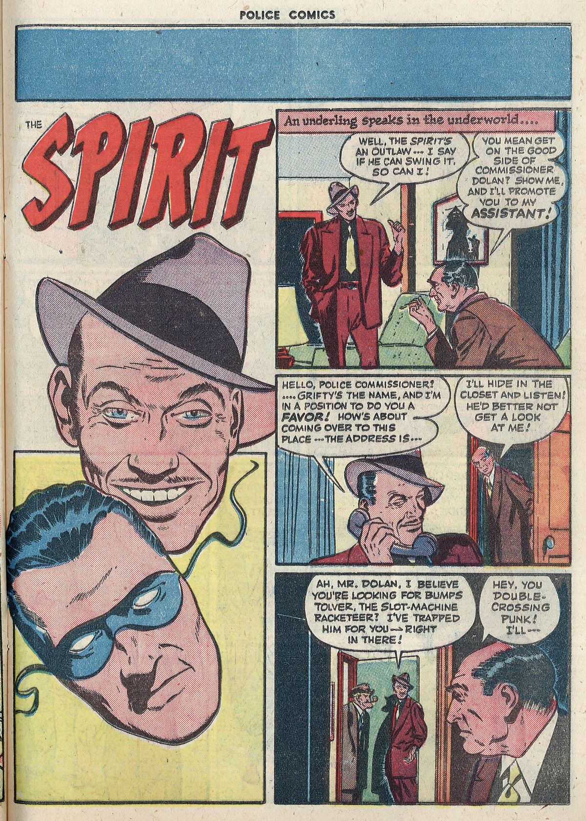 Read online Police Comics comic -  Issue #81 - 33