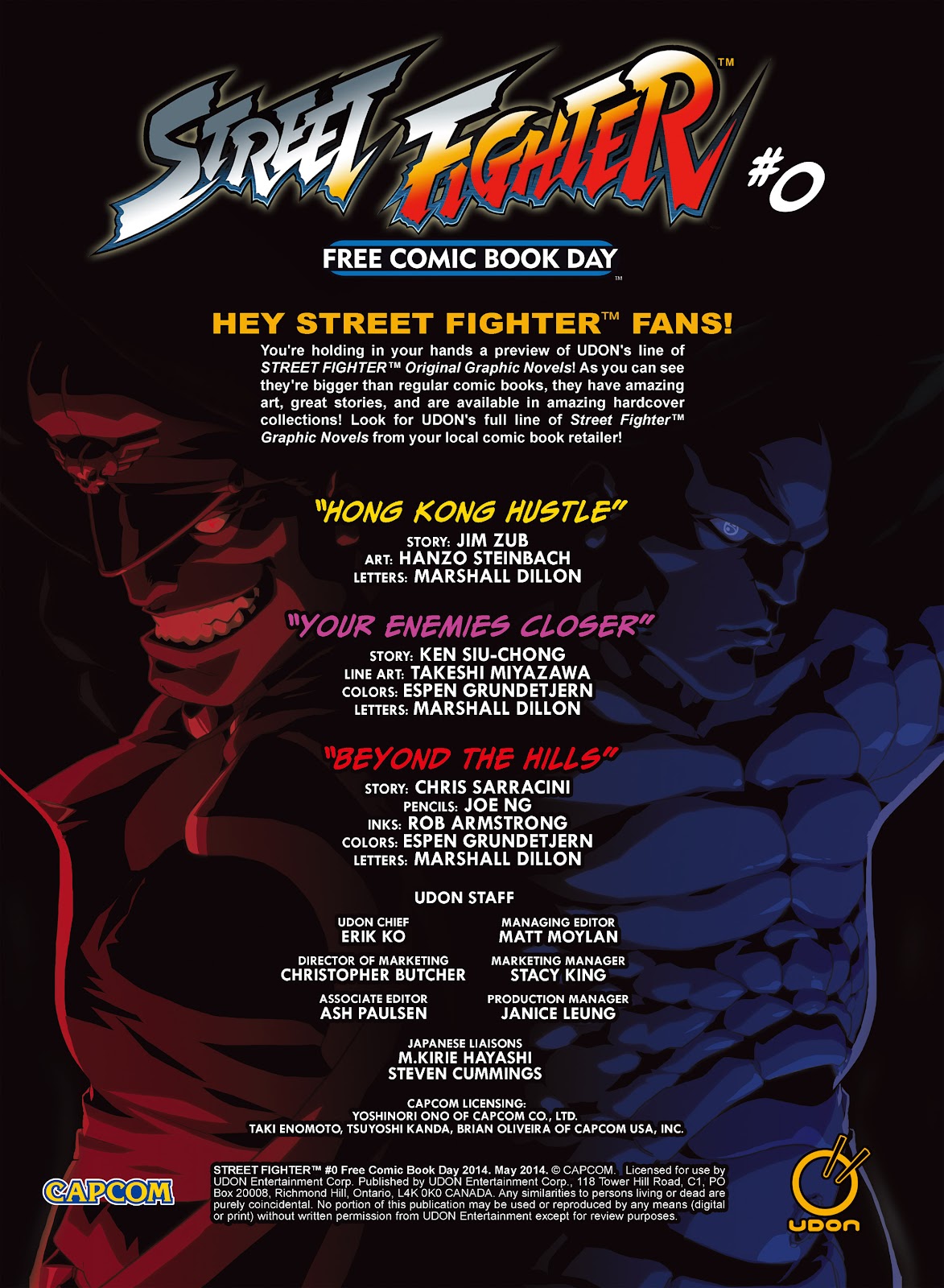 Street Fighter (2014) issue Full - Page 2
