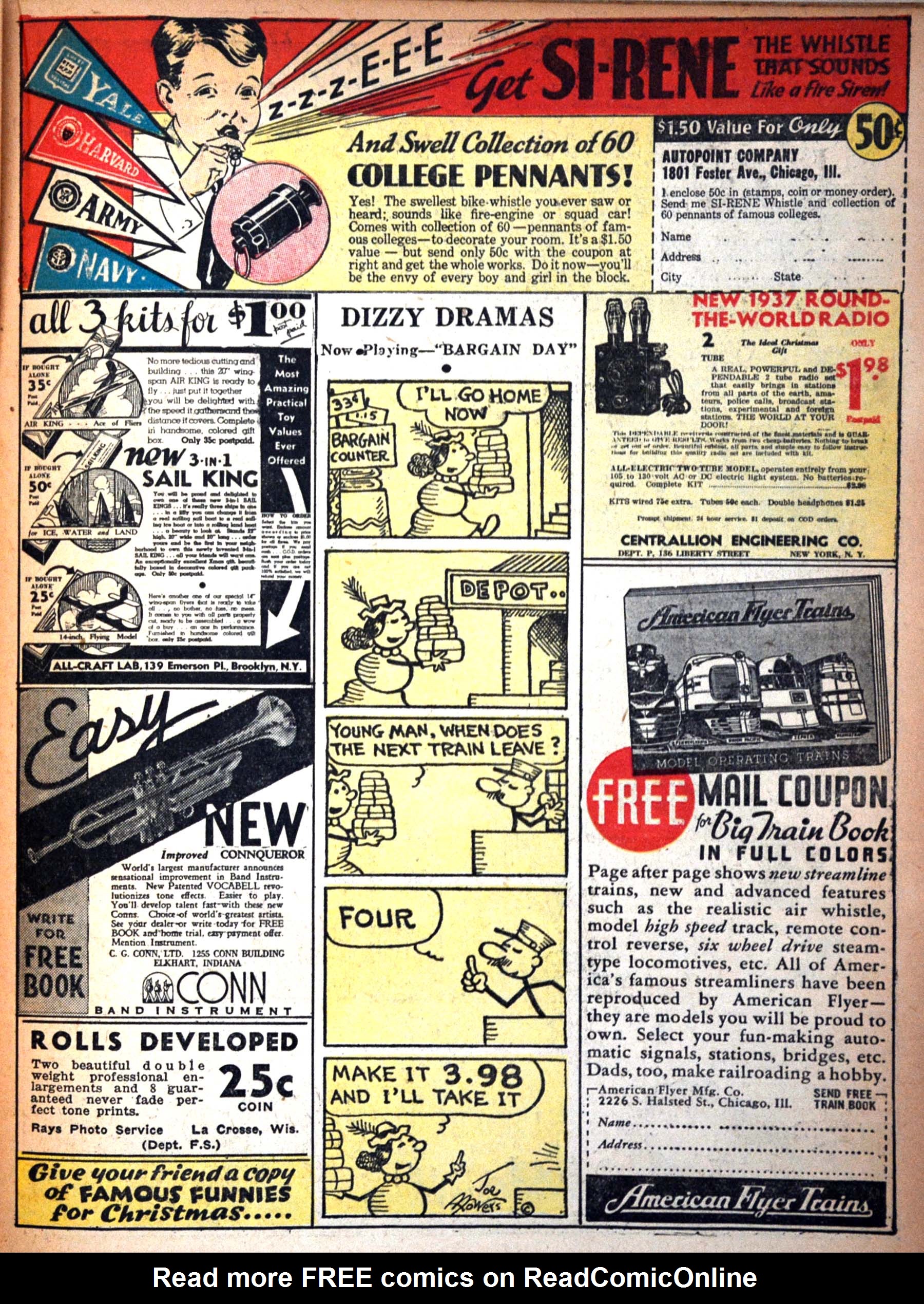 Read online Famous Funnies comic -  Issue #29 - 42