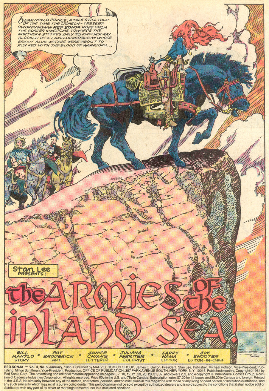 Read online Red Sonja (3rd Series) comic -  Issue #5 - 2