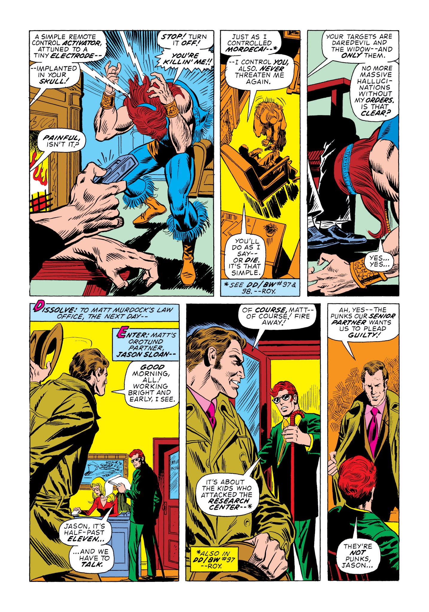 Read online Marvel Masterworks: Daredevil comic -  Issue # TPB 10 (Part 2) - 23