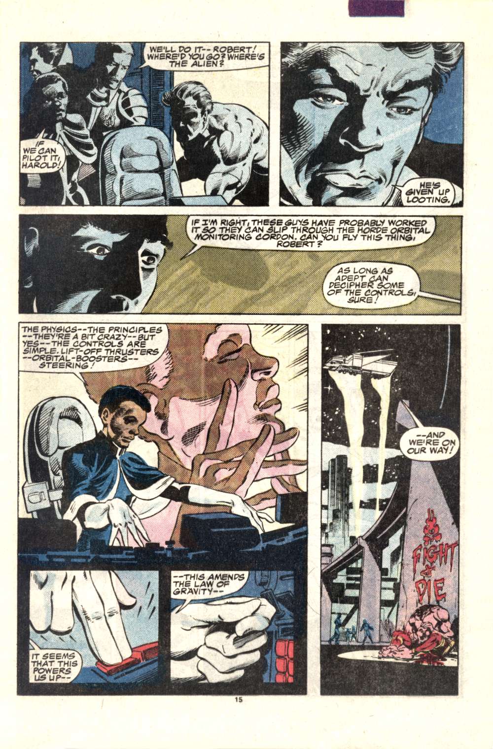 Read online Strikeforce: Morituri comic -  Issue #6 - 16