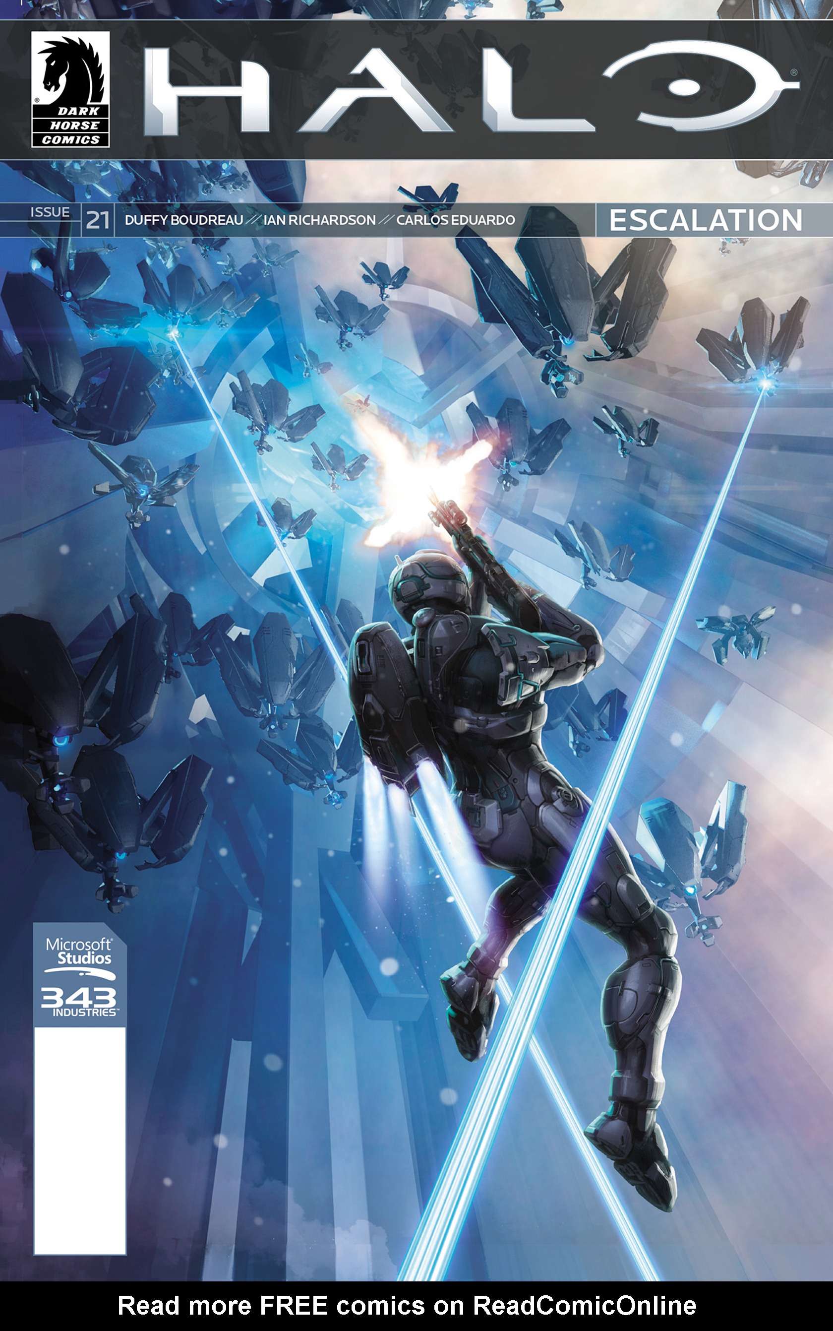 Read online Halo: Escalation comic -  Issue #21 - 1