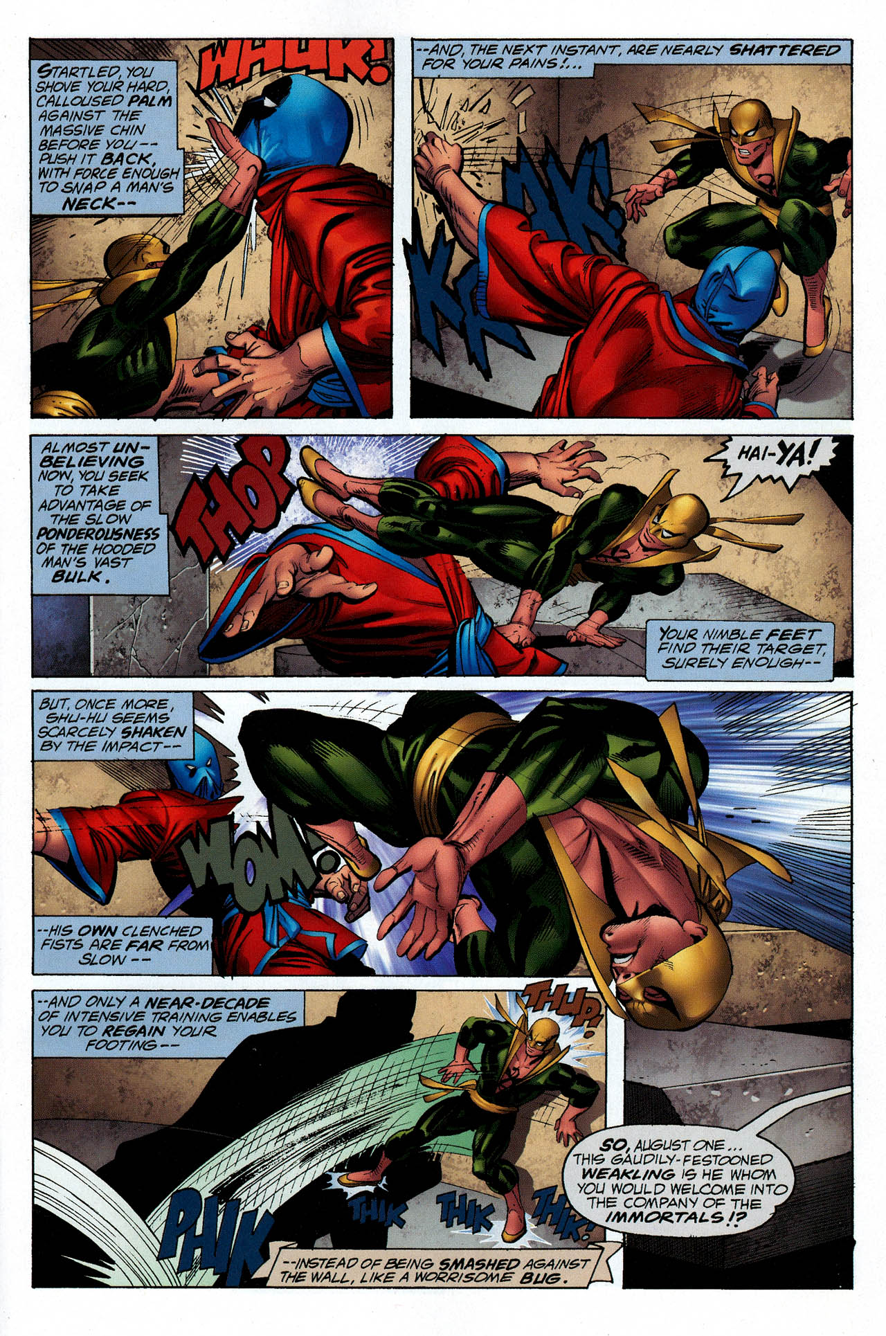 Read online The Immortal Iron Fist: The Origin of Danny Rand comic -  Issue # Full - 15