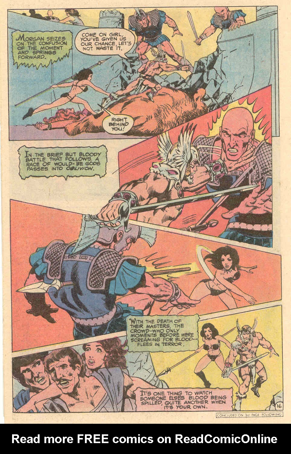 Read online Warlord (1976) comic -  Issue #32 - 17