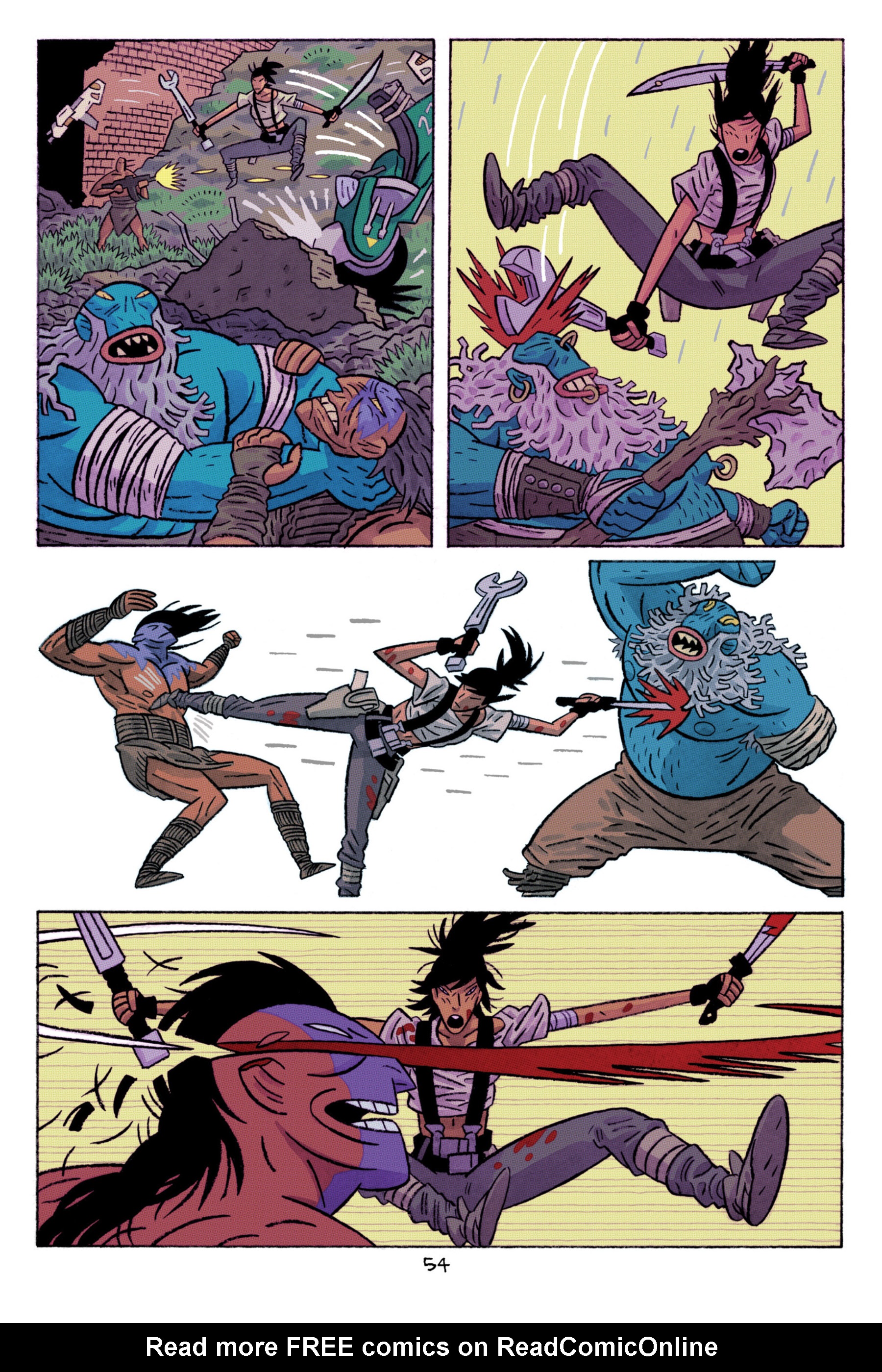 Read online ApocalyptiGirl: An Aria for the End Times comic -  Issue #ApocalyptiGirl: An Aria for the End Times Full - 62