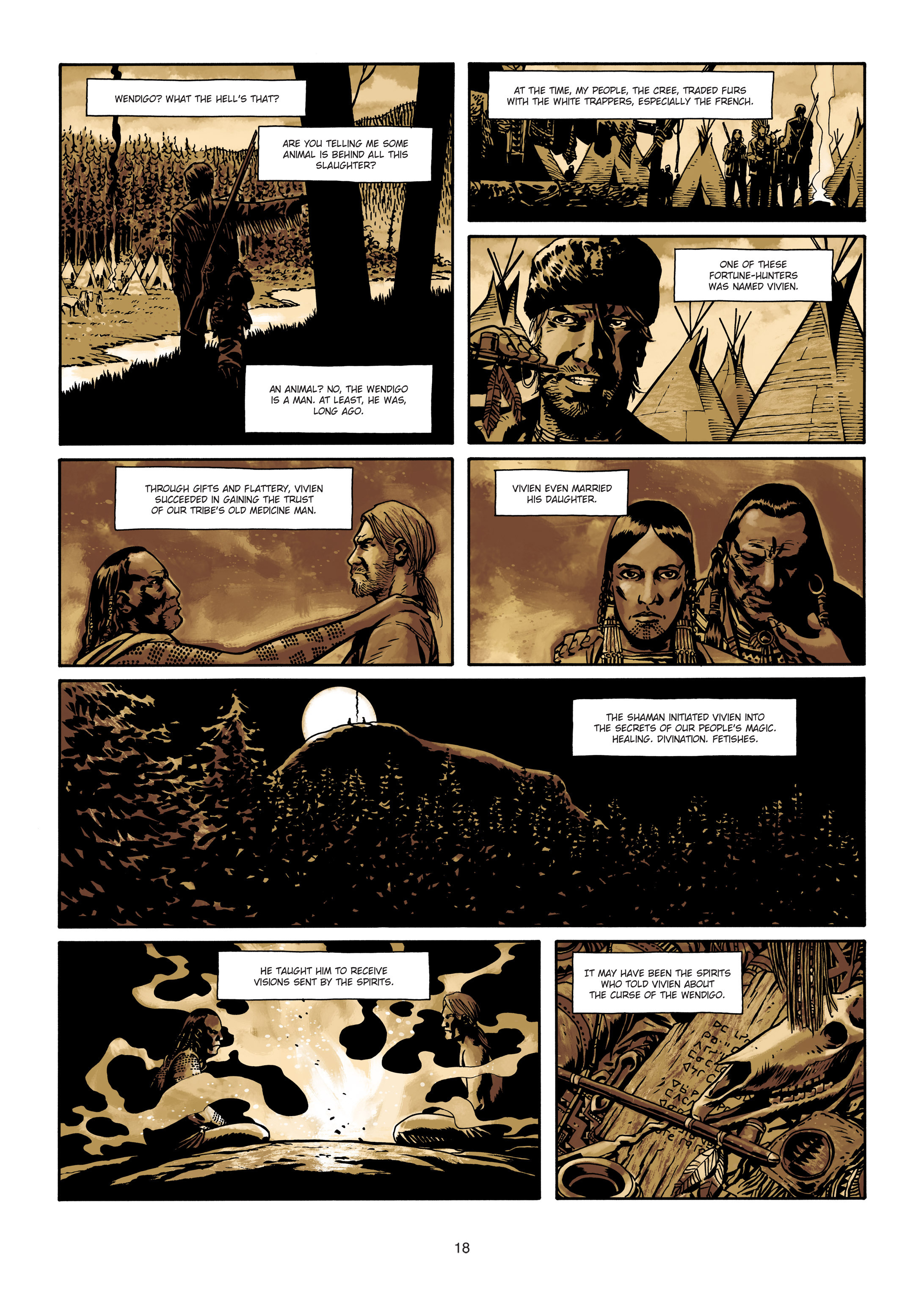 Read online The Curse of the Wendigo comic -  Issue #1 - 18
