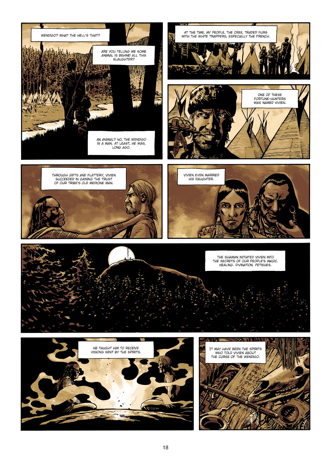 The Curse of the Wendigo issue 1 - Page 18