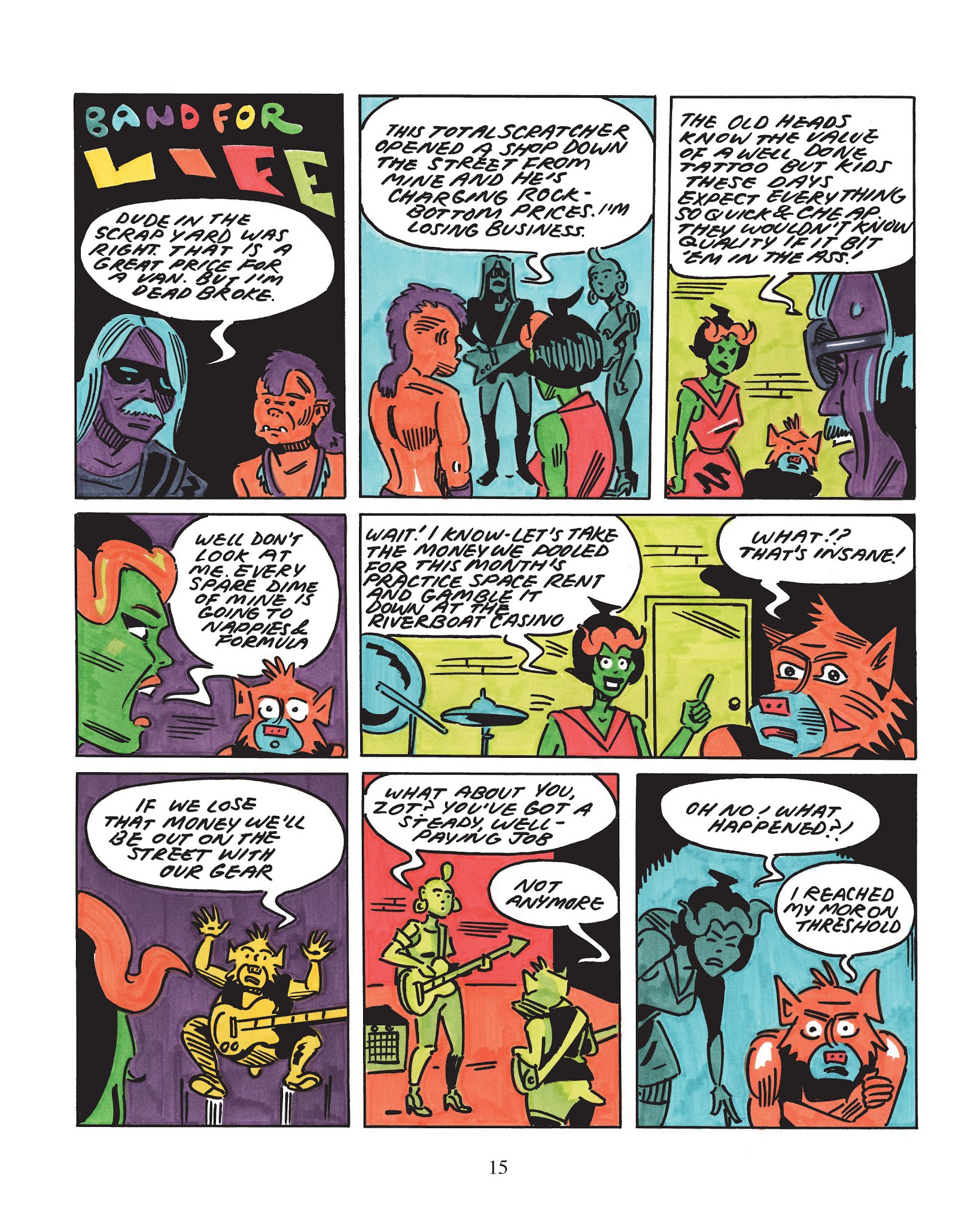 Read online Band for Life comic -  Issue # TPB (Part 1) - 16