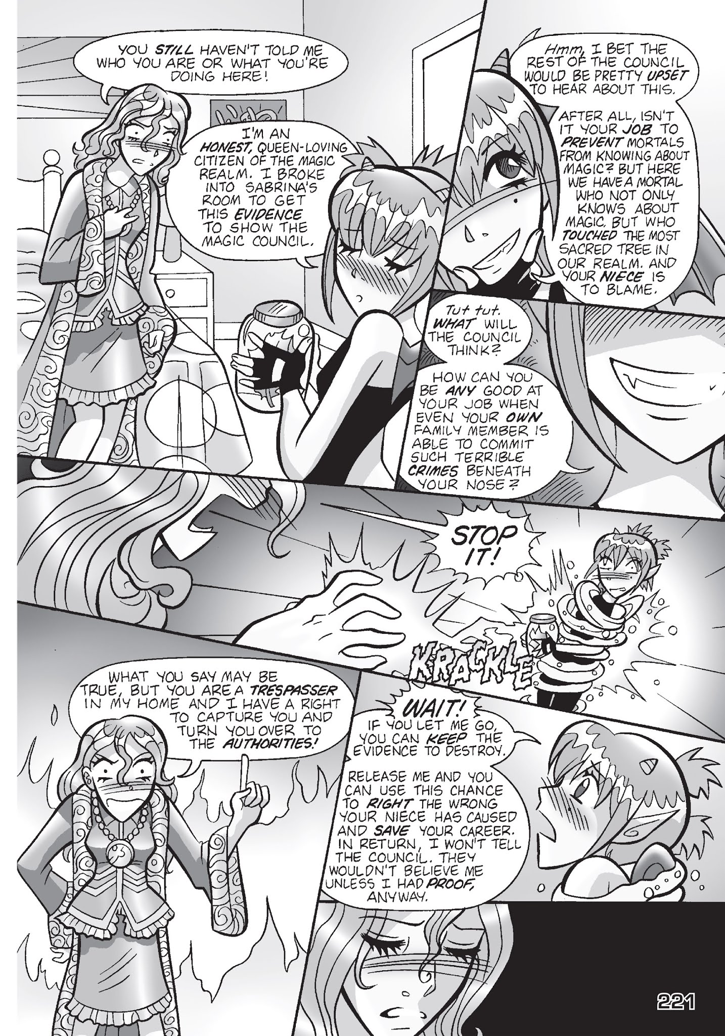 Read online Sabrina the Teenage Witch: The Magic Within comic -  Issue # TPB 3 (Part 3) - 22