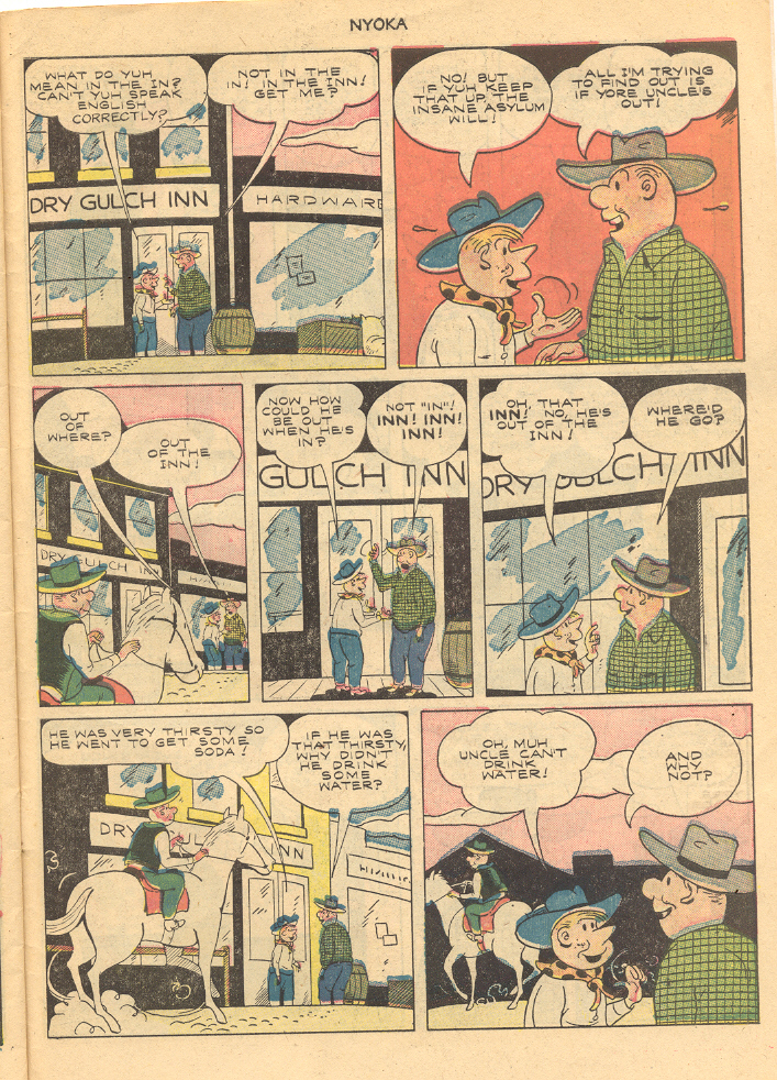 Read online Nyoka the Jungle Girl (1945) comic -  Issue #44 - 31