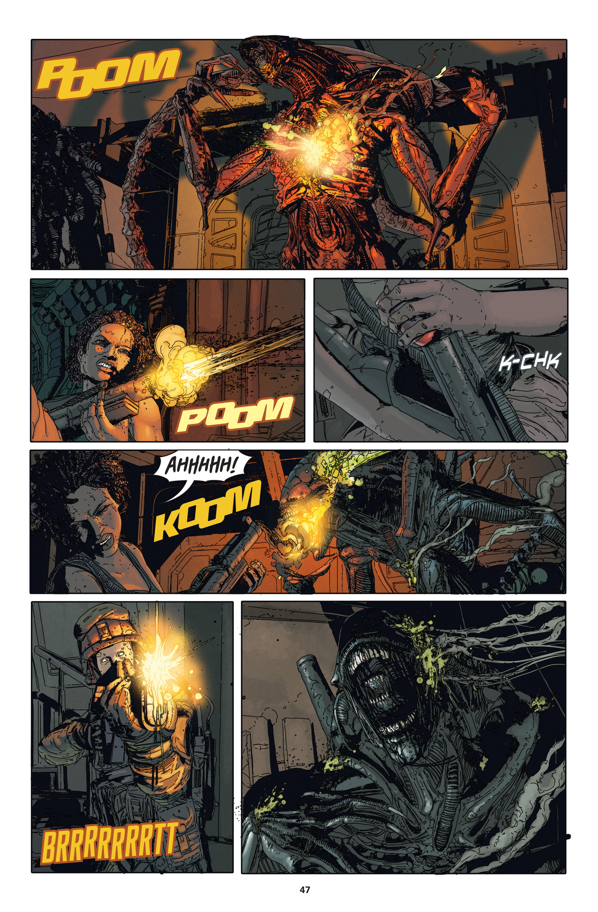 Read online Aliens: Defiance Library Edition comic -  Issue # TPB (Part 1) - 47