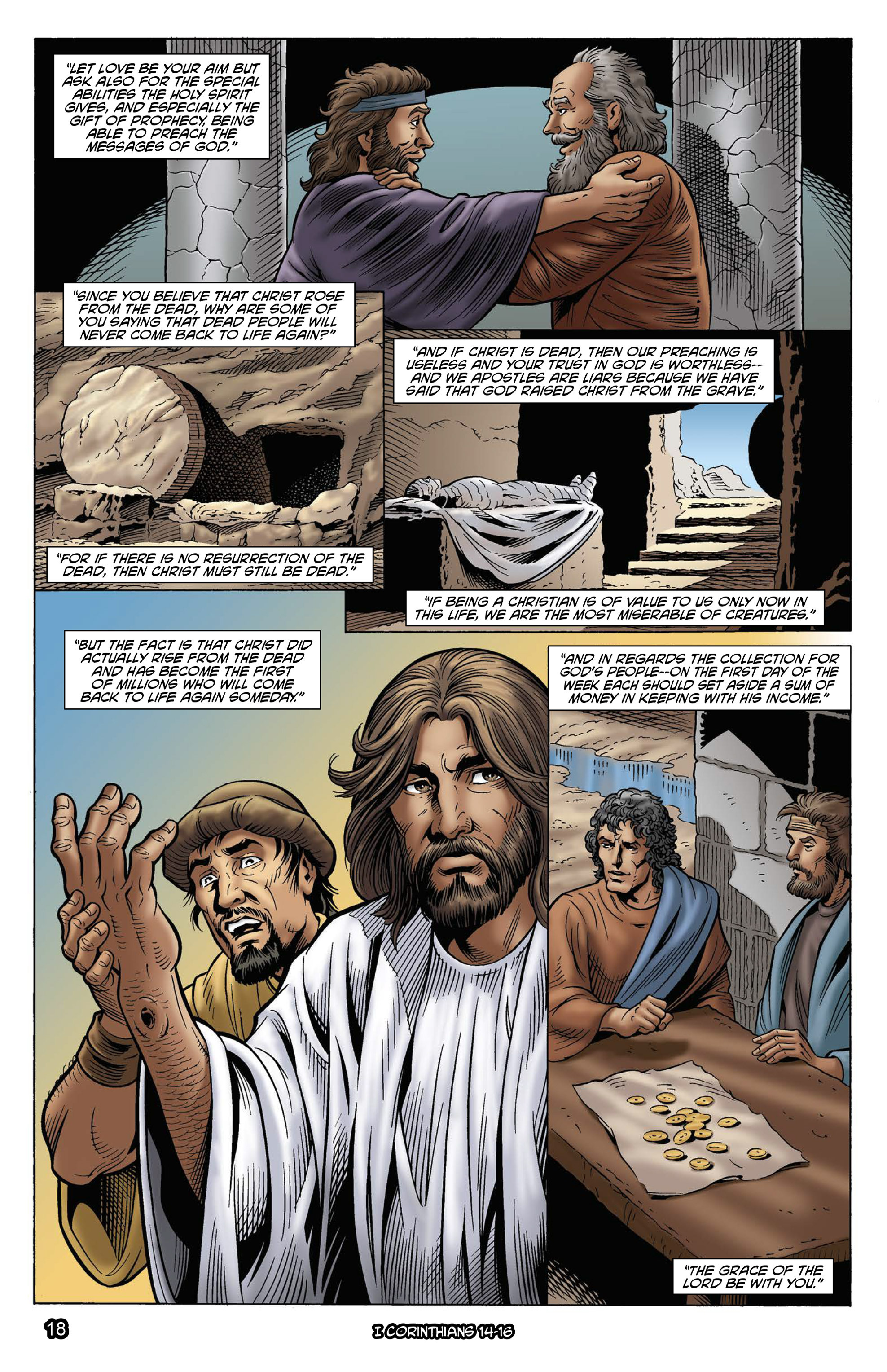 Read online The Kingstone Bible comic -  Issue #11 - 22