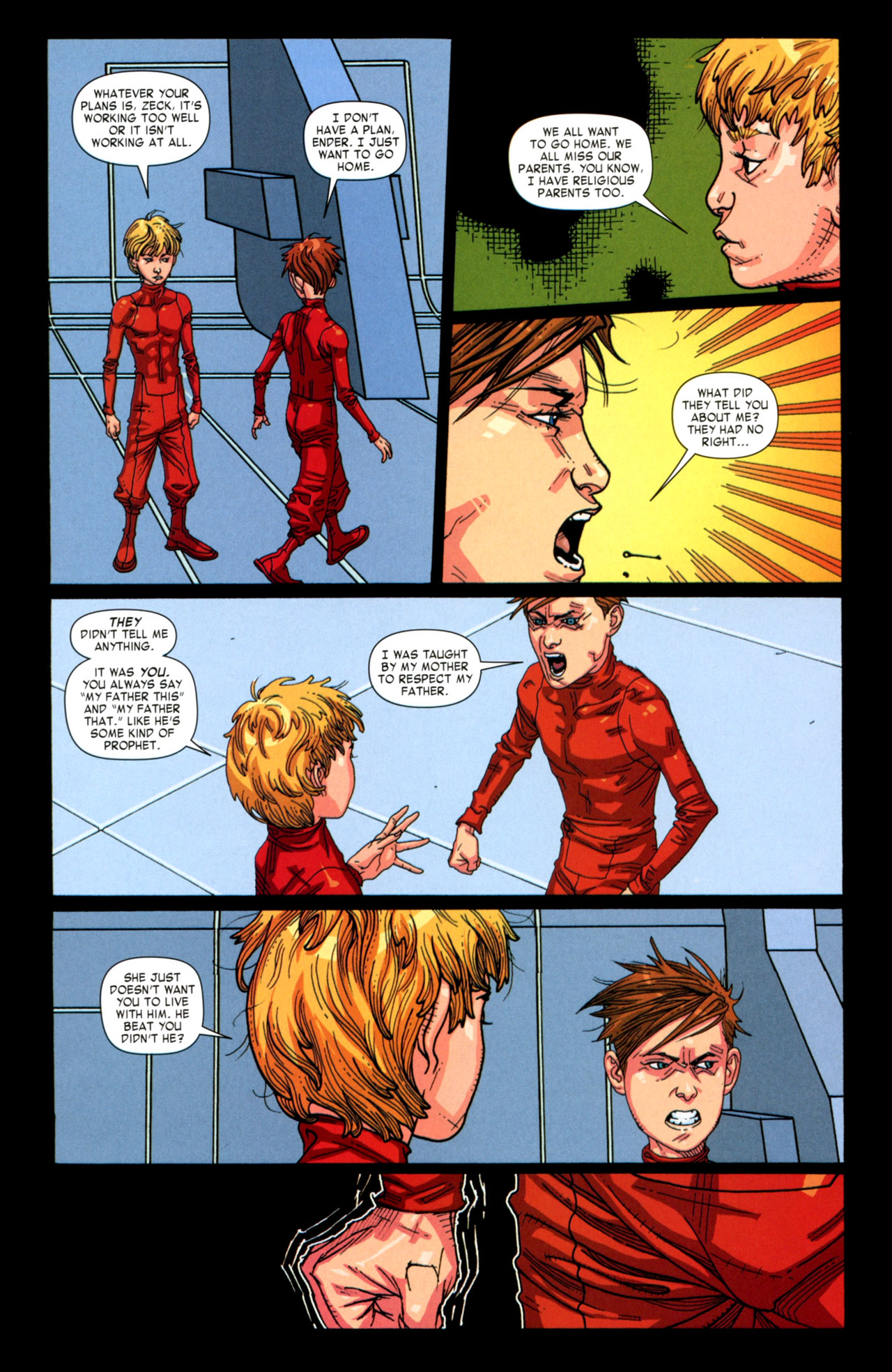 Read online Ender's Game: War of Gifts comic -  Issue # Full - 42