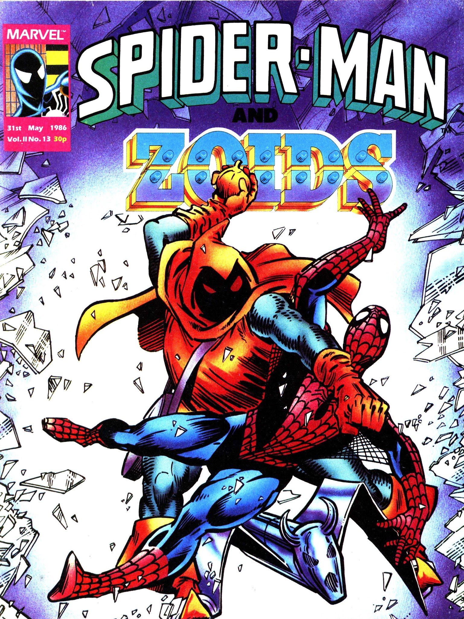 Read online Spider-Man and Zoids comic -  Issue #13 - 1