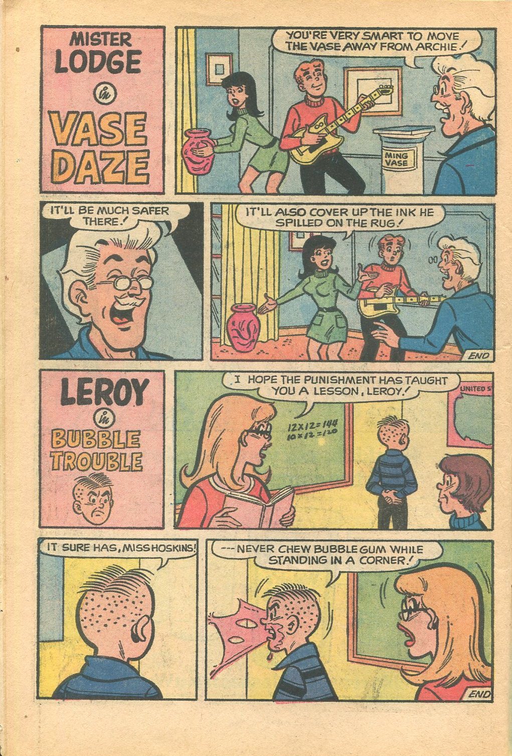Read online Archie's Joke Book Magazine comic -  Issue #181 - 10