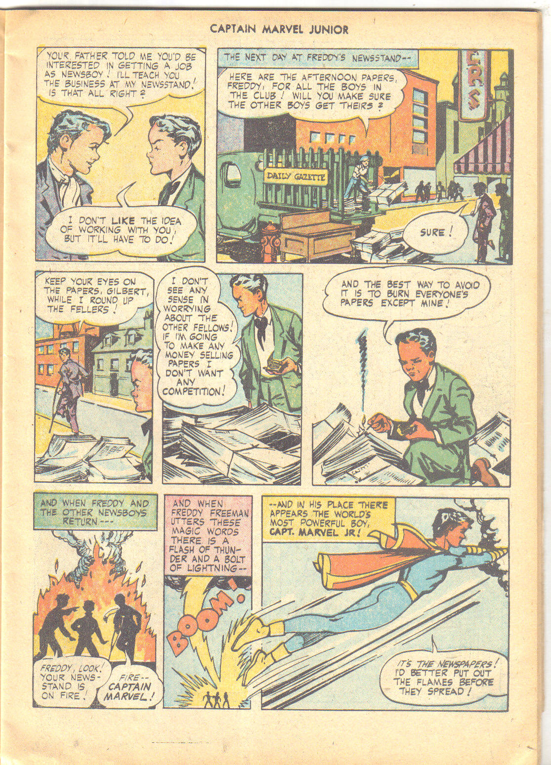 Read online Captain Marvel, Jr. comic -  Issue #48 - 19