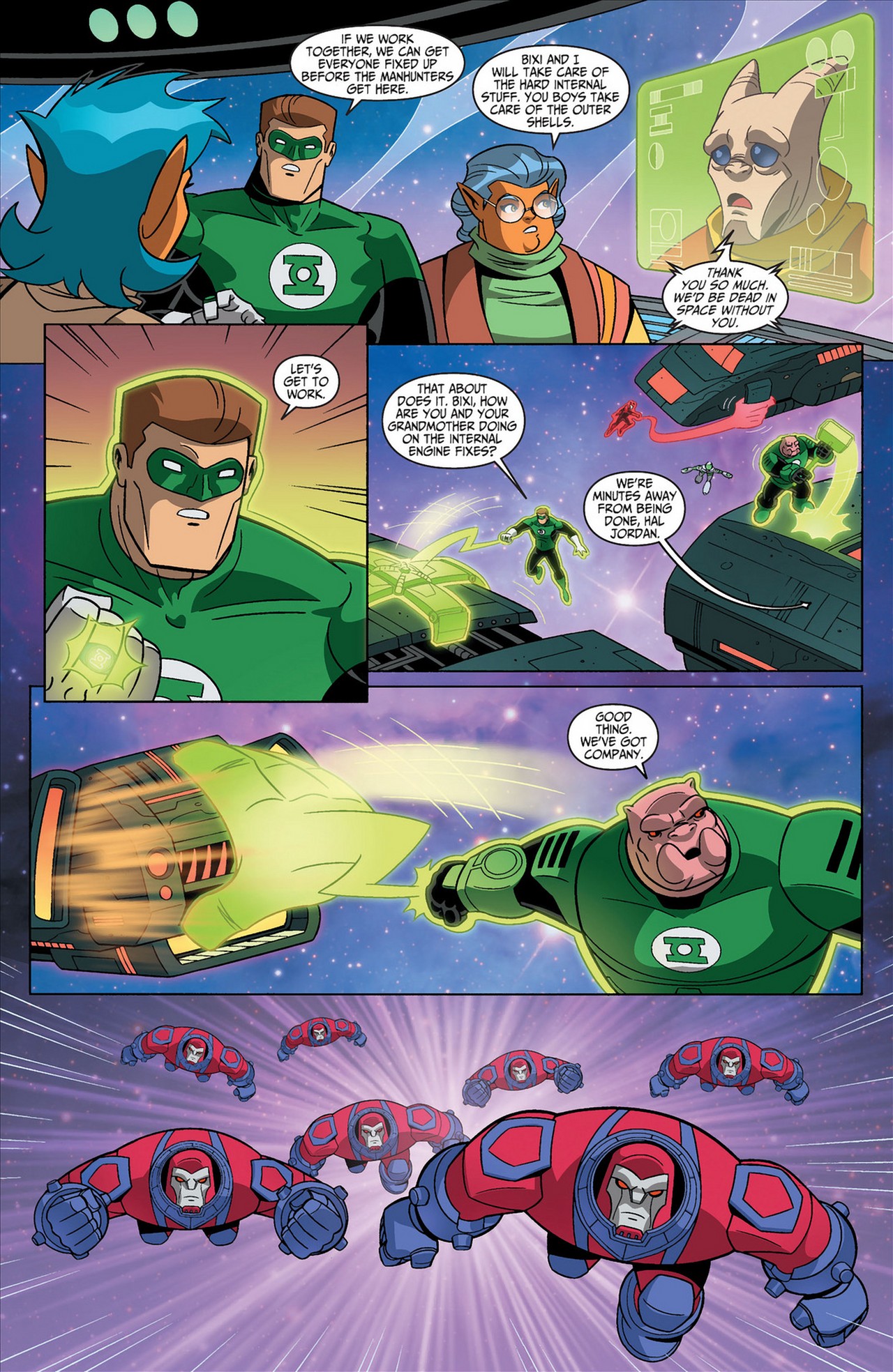 Read online Green Lantern: The Animated Series comic -  Issue #11 - 17