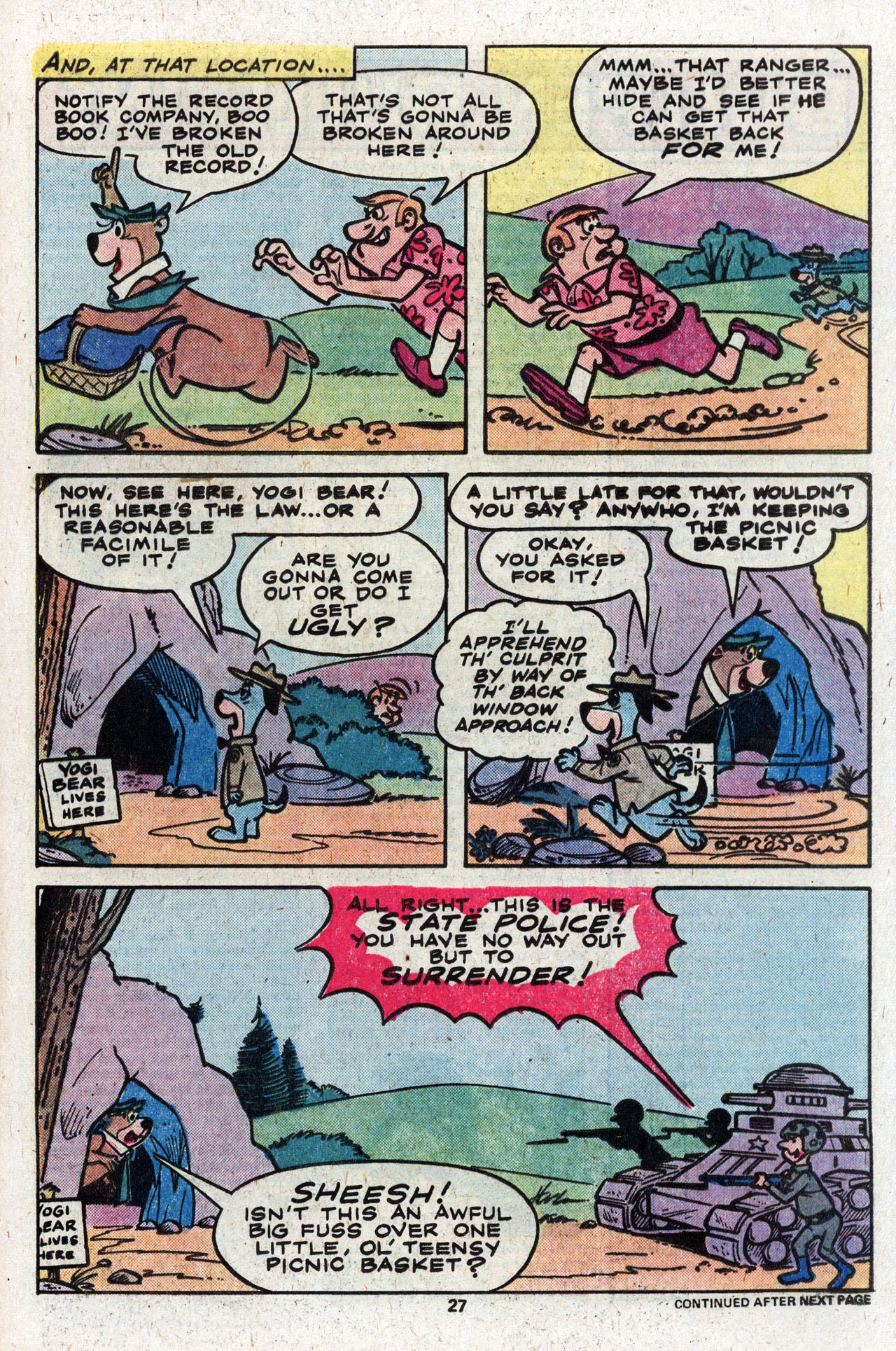 Read online Yogi Bear comic -  Issue #9 - 29