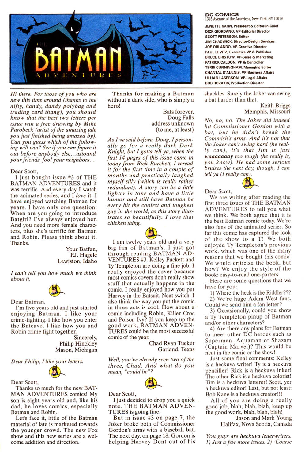 Read online The Batman Adventures comic -  Issue #7 - 24