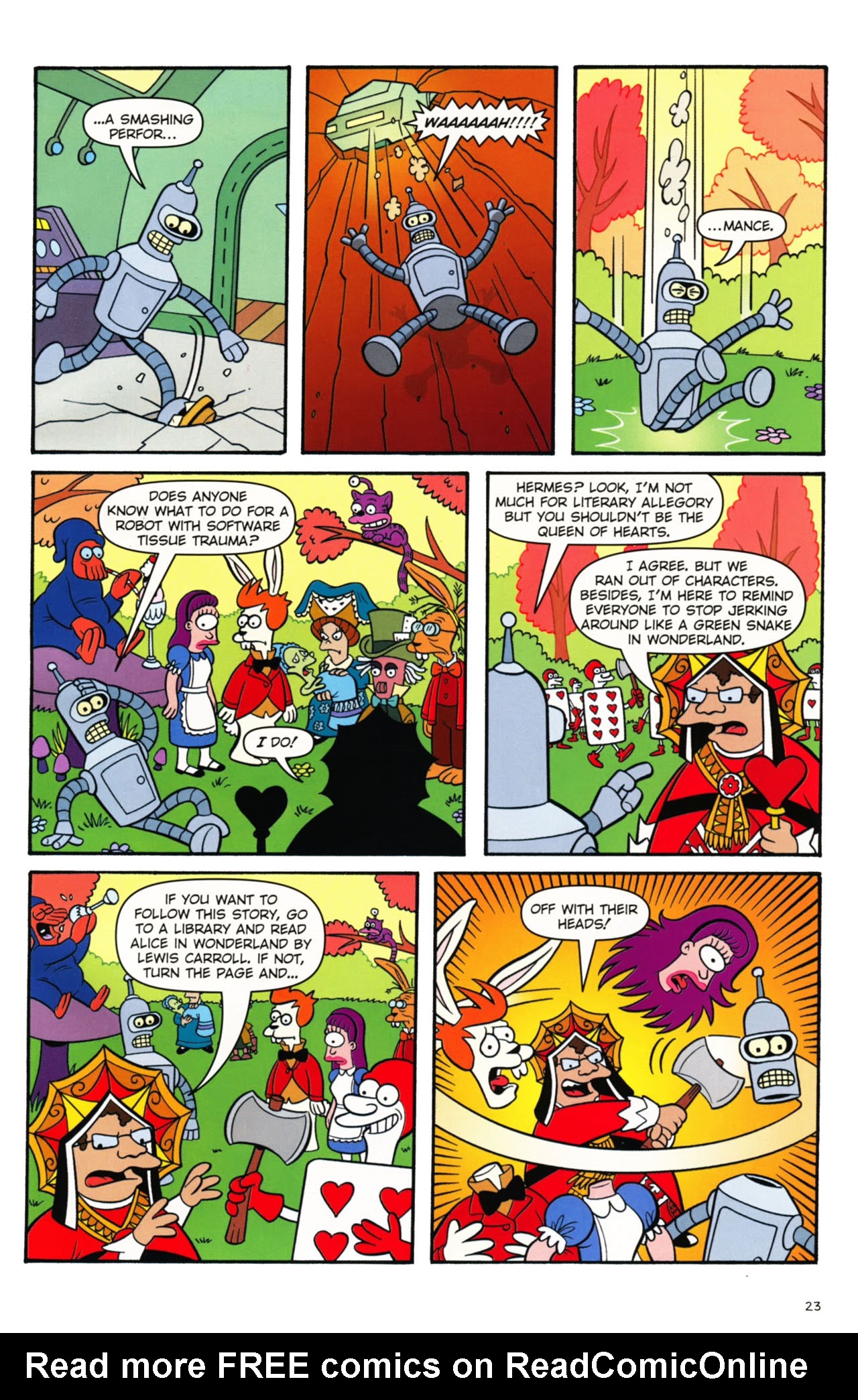 Read online Futurama Comics comic -  Issue #46 - 24