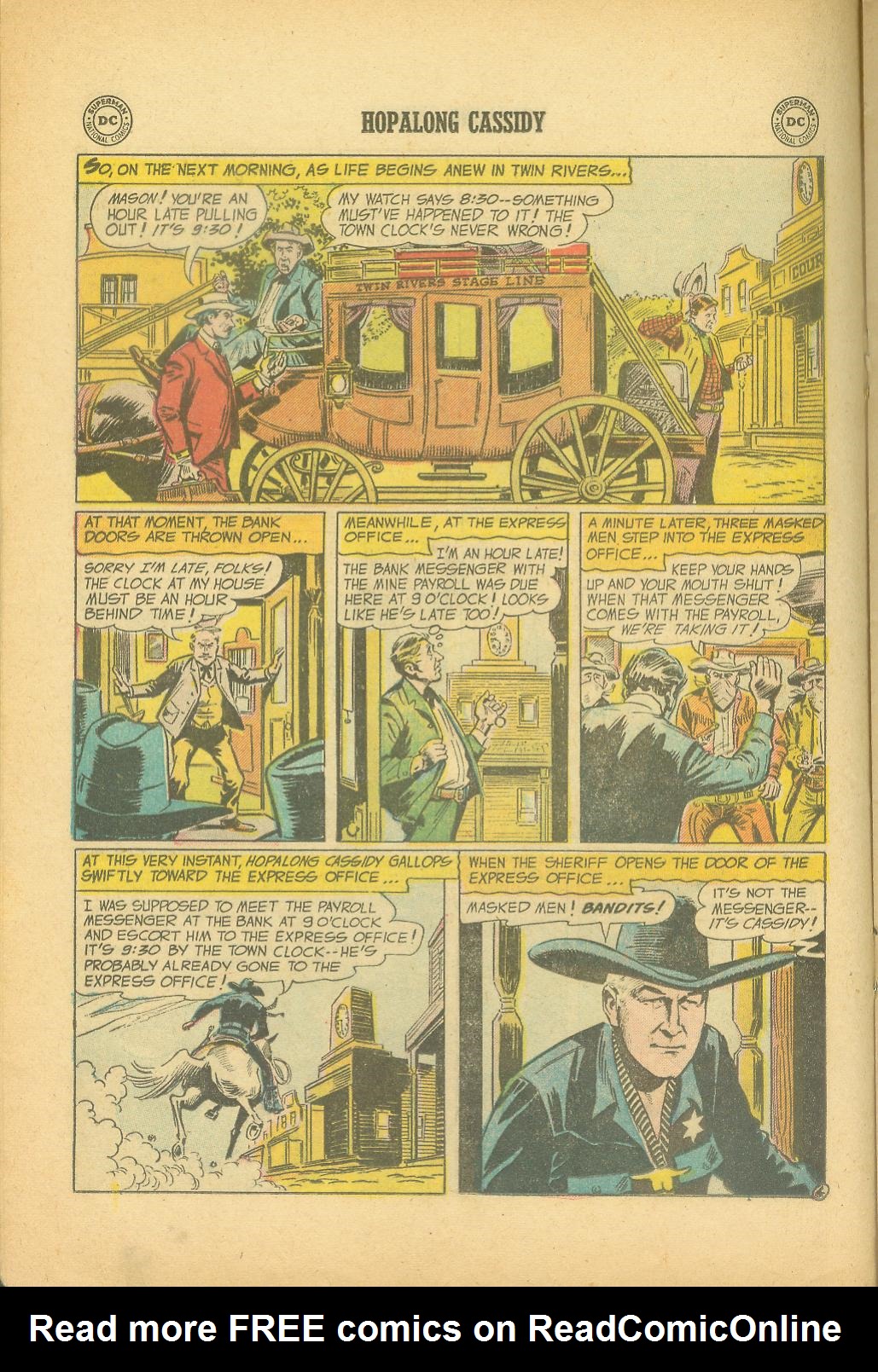 Read online Hopalong Cassidy comic -  Issue #105 - 16