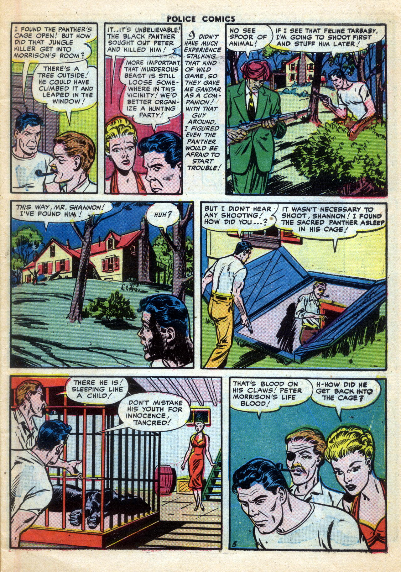 Read online Police Comics comic -  Issue #121 - 7