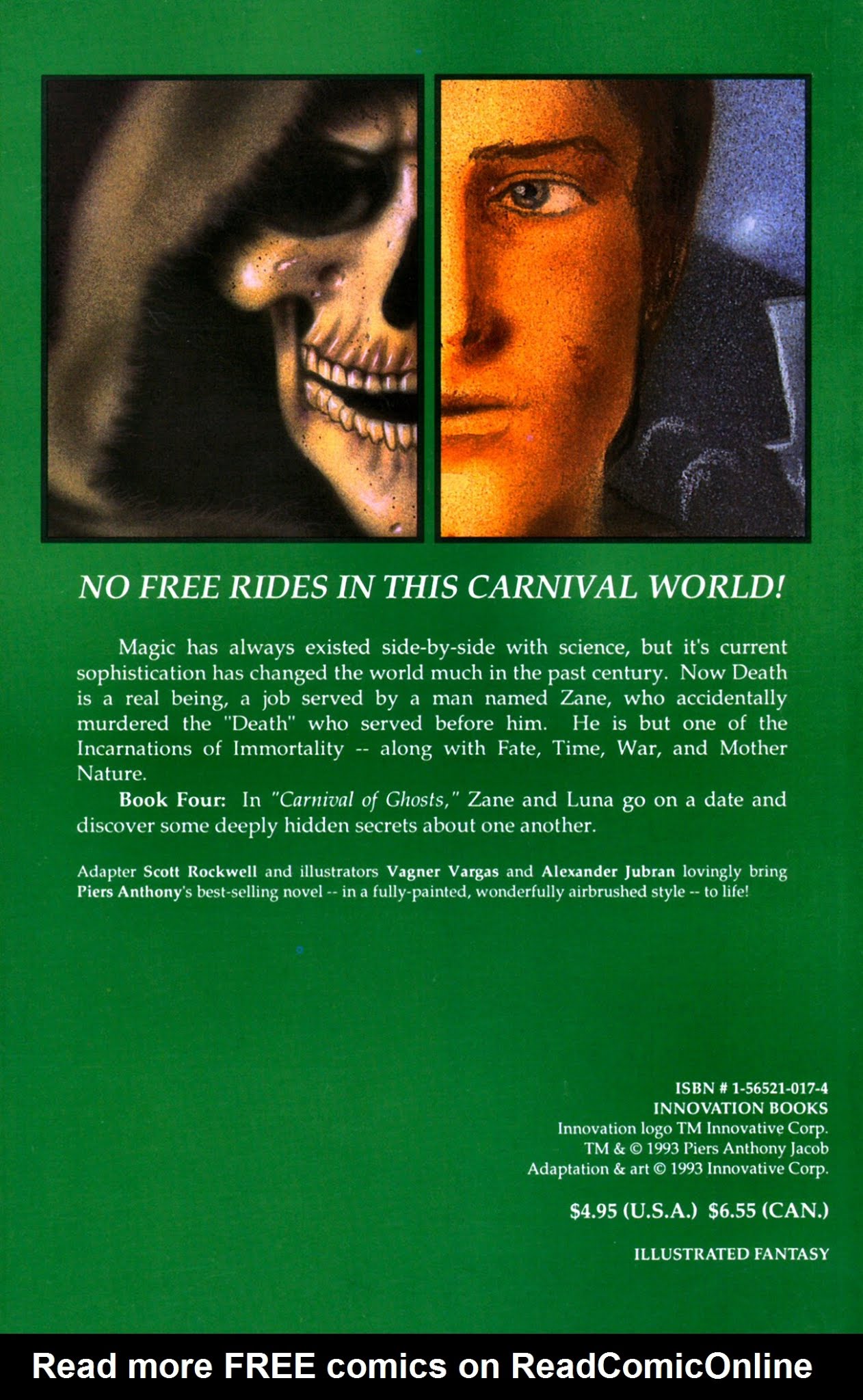 Read online Piers Anthony's Incarnations of Immortality: On A Pale Horse comic -  Issue #4 - 4