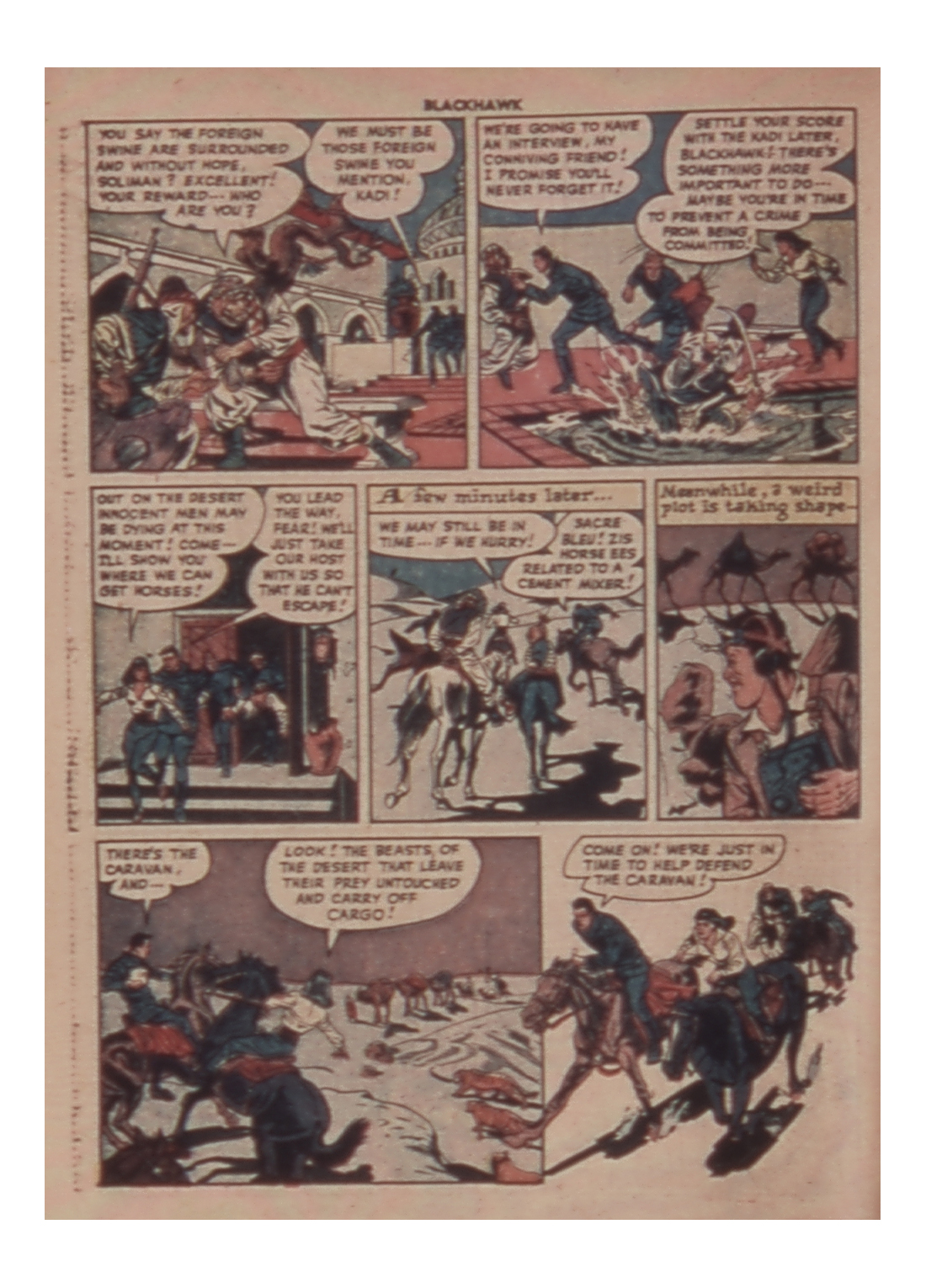 Read online Blackhawk (1957) comic -  Issue #19 - 22