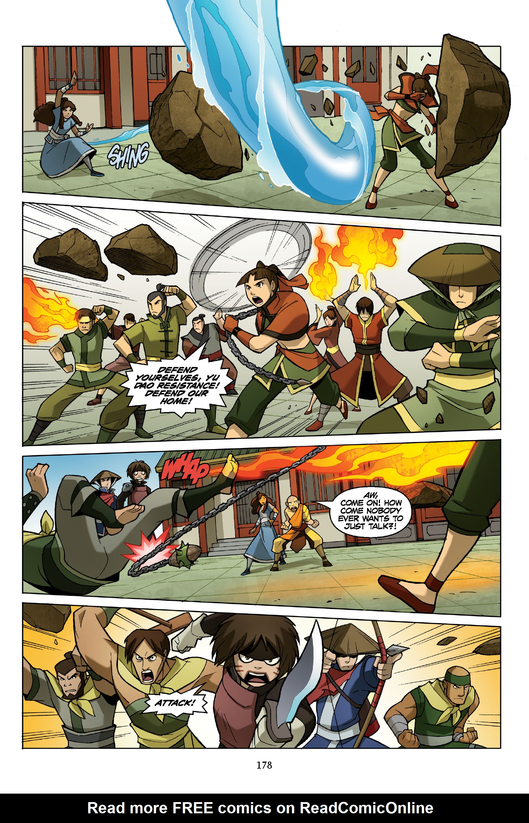 Read online Nickelodeon Avatar: The Last Airbender - The Promise comic -  Issue # _TPB Omnibus (Part 2) - 79