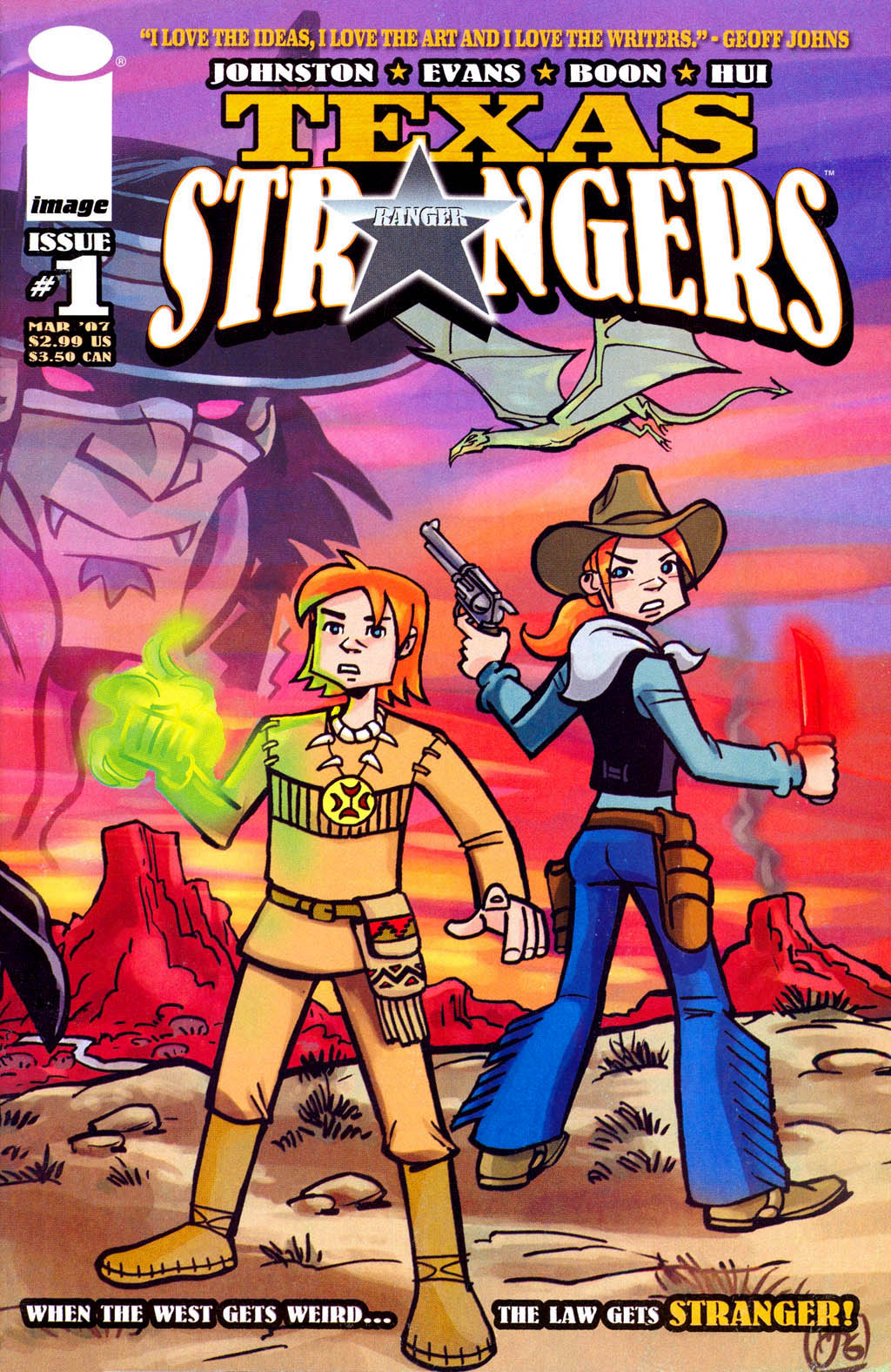 Read online Texas Strangers comic -  Issue #1 - 1